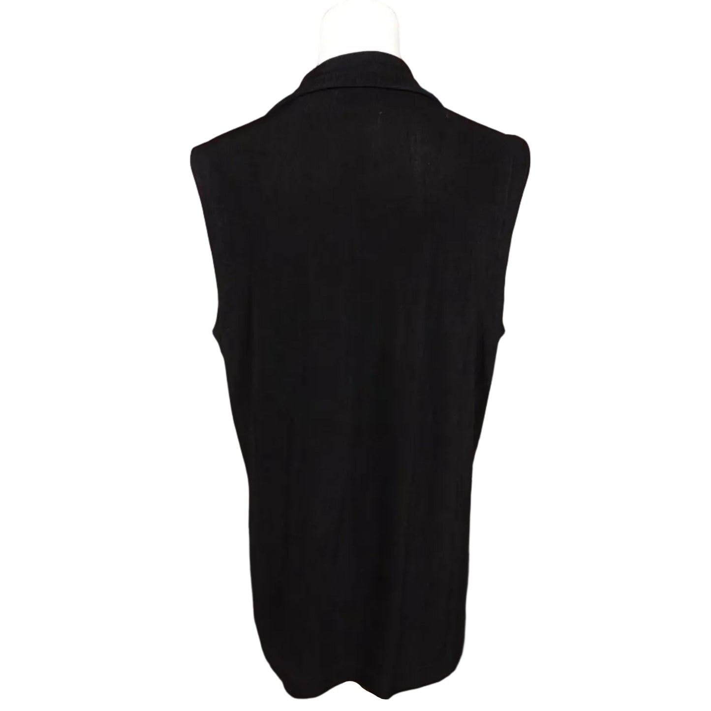Chico’s Travelers Embellished Zip Tank –XL
