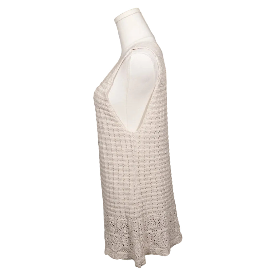Cream Crochet Top (XL)