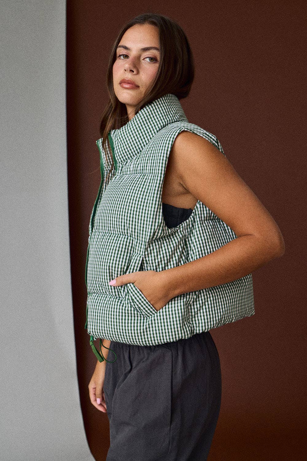 PREORDER Sage Picnic Puffer Vest