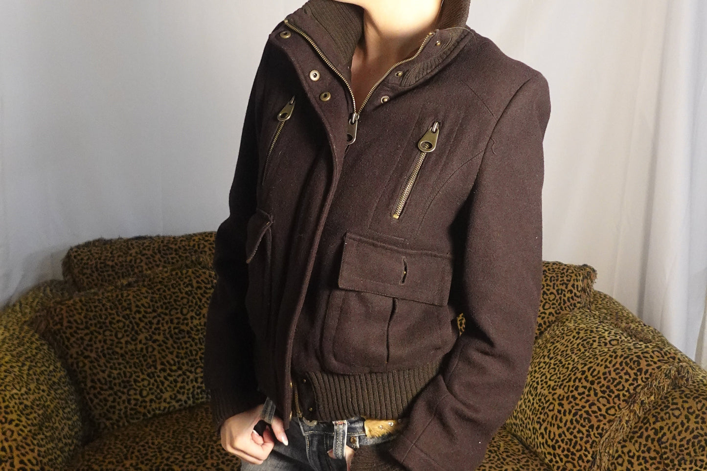 University Club Wool Bomber Jacket