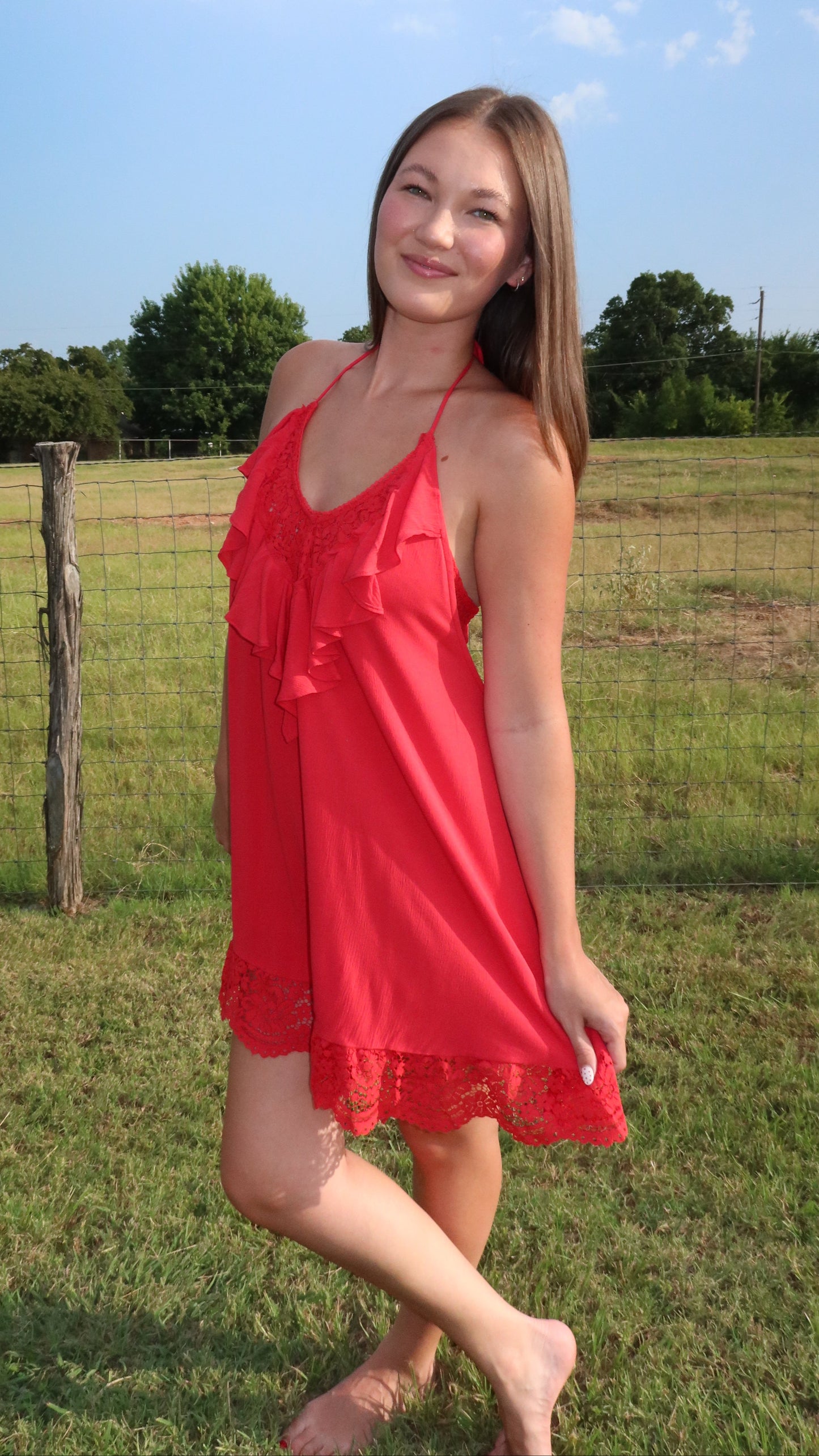 Scarlet Sunset Dress