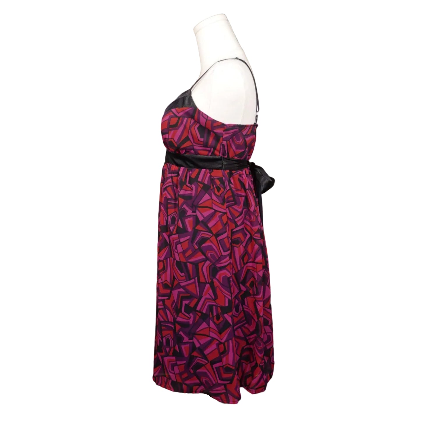 XXI Electric Muse Geometric Slip Dress-S