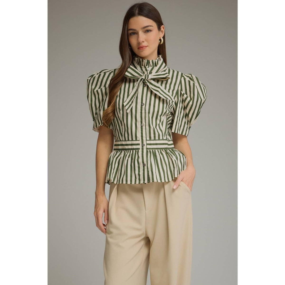 The Pistachio Club Blouse