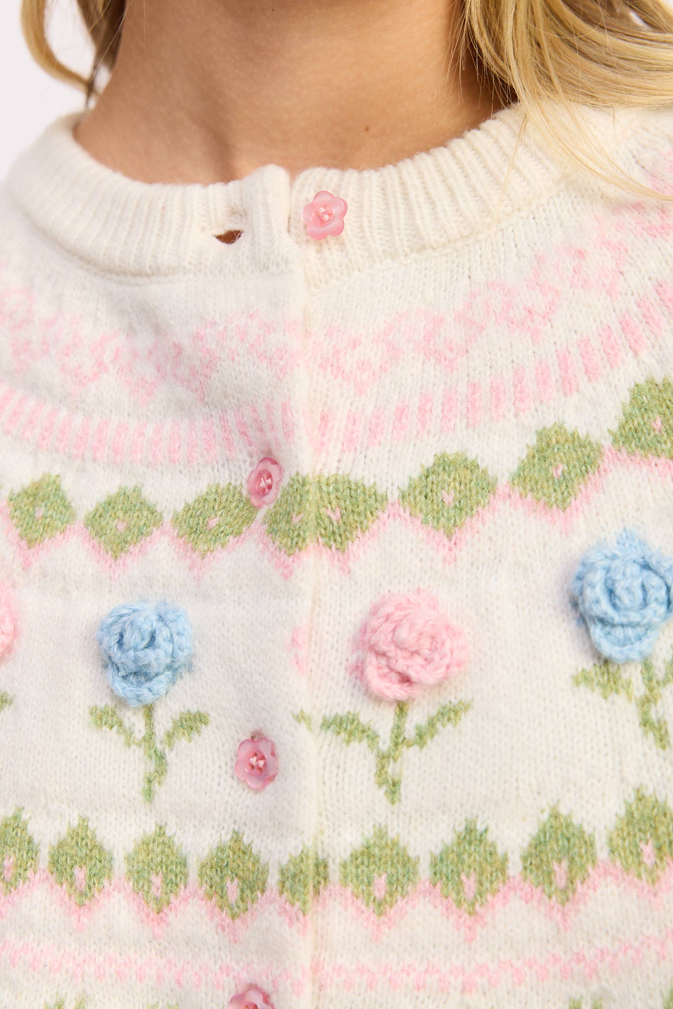 PREORDER Cottage Rose Cardigan