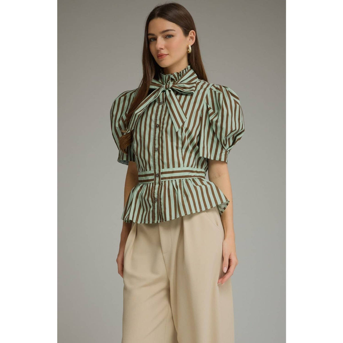 The Pistachio Club Blouse