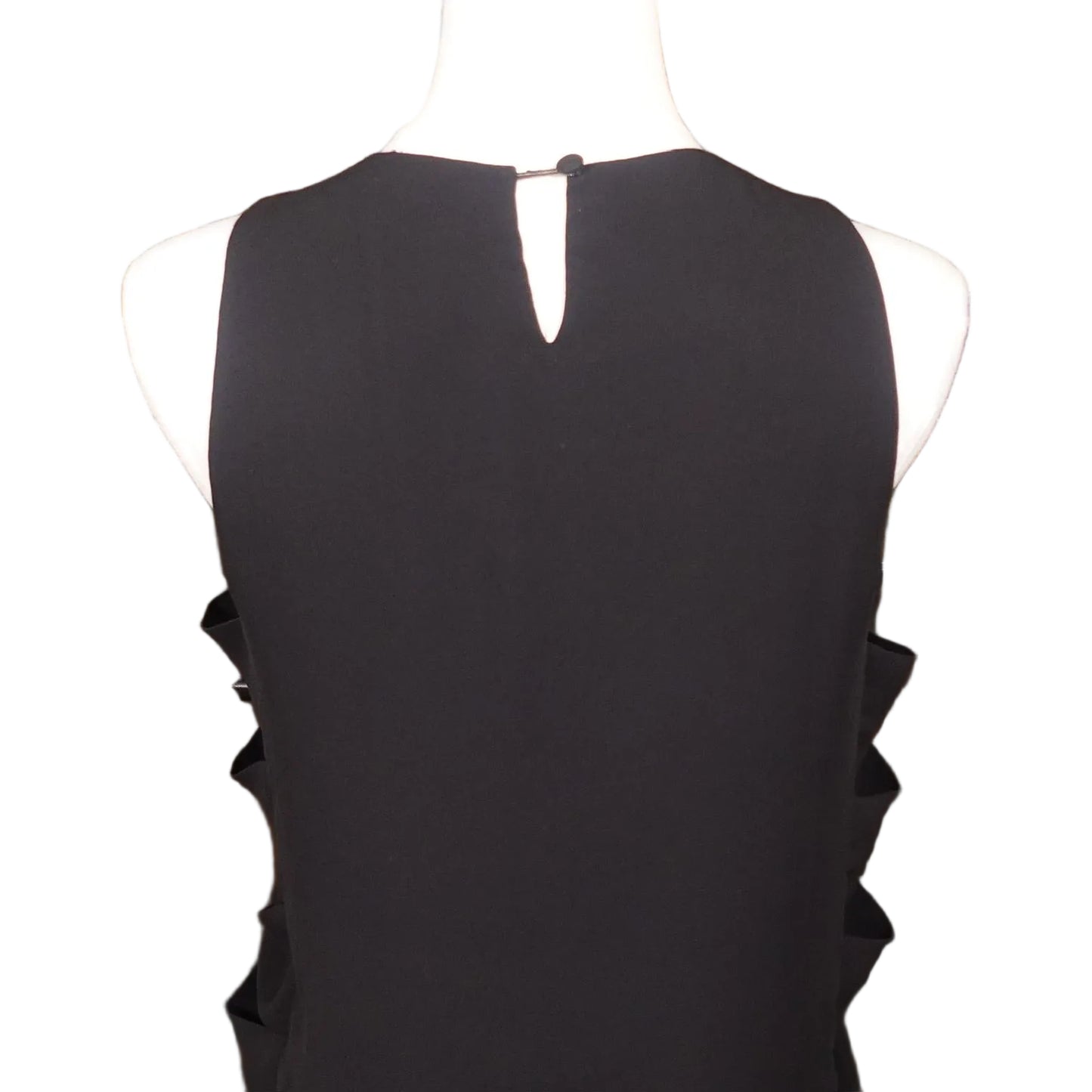 Max Azria Side Ruffle Tank-XXS
