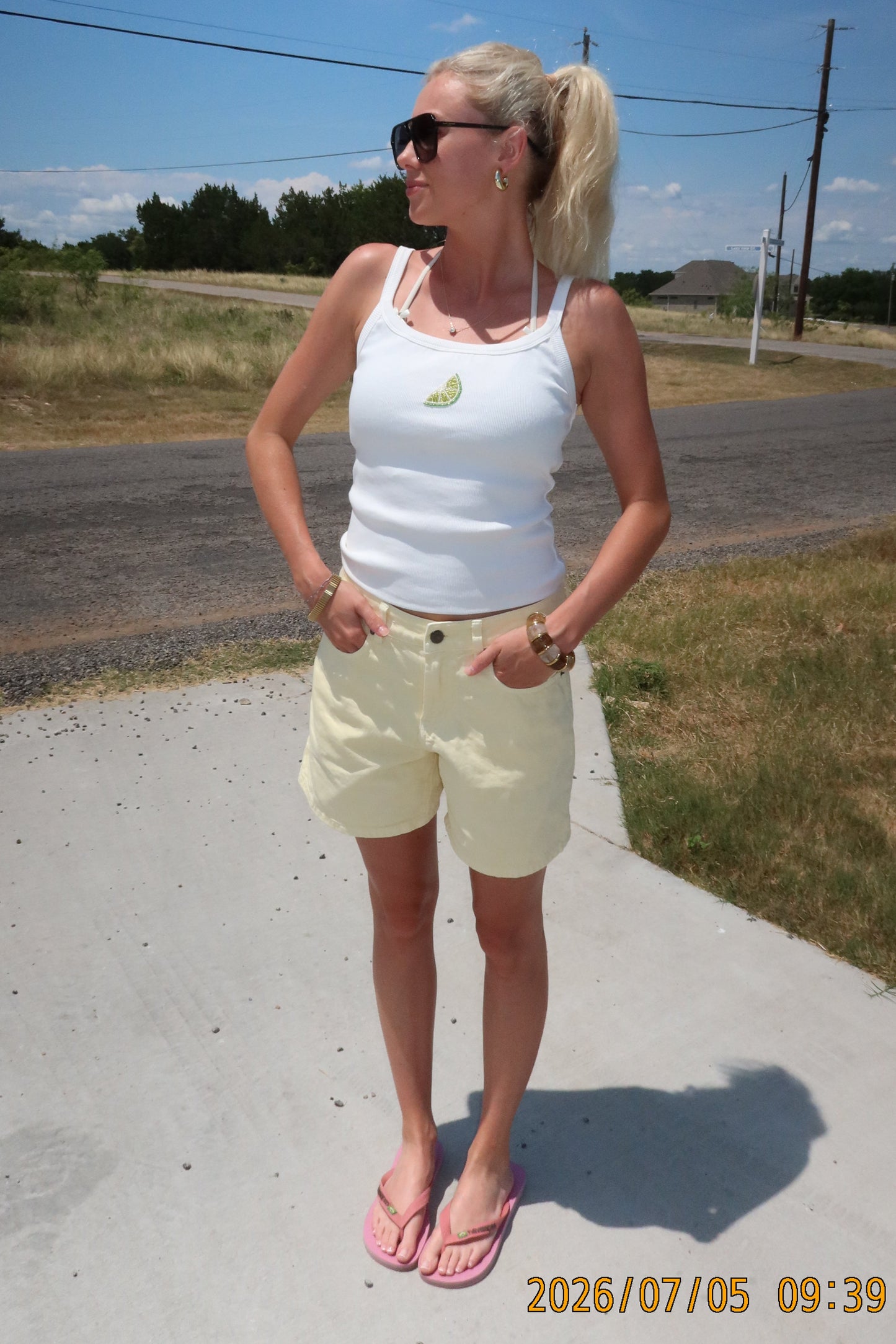 Sunny Denim Short