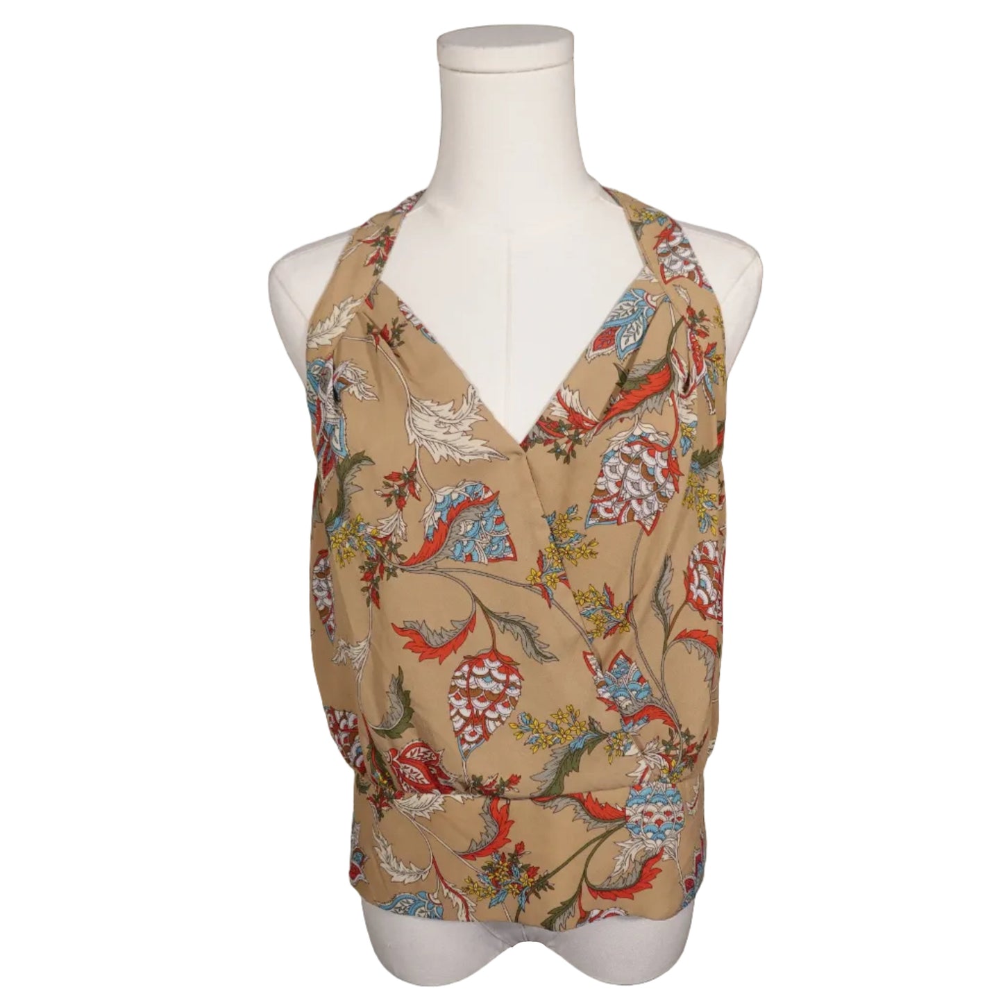 7th Avenue Paisley Halter Blouse-S