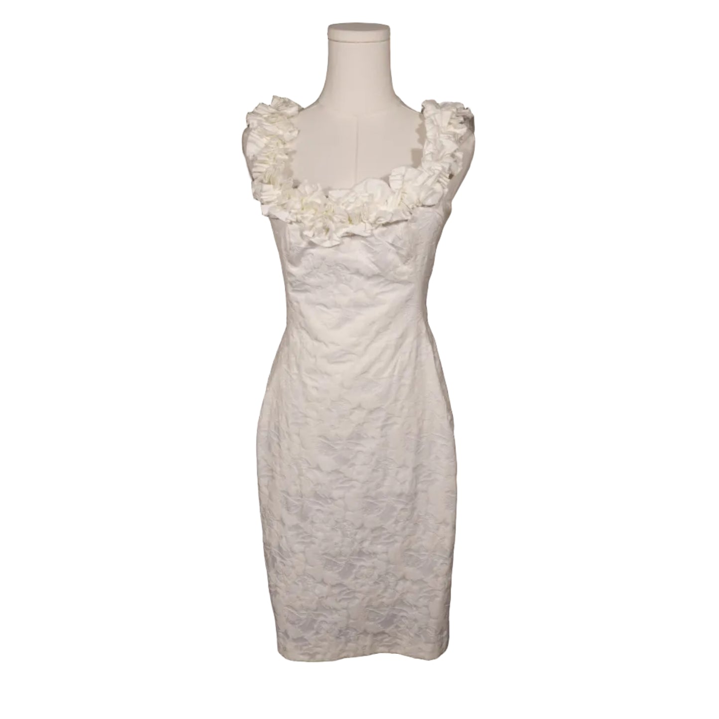 Maggy L Ivory Garden Party Midi Dress-4