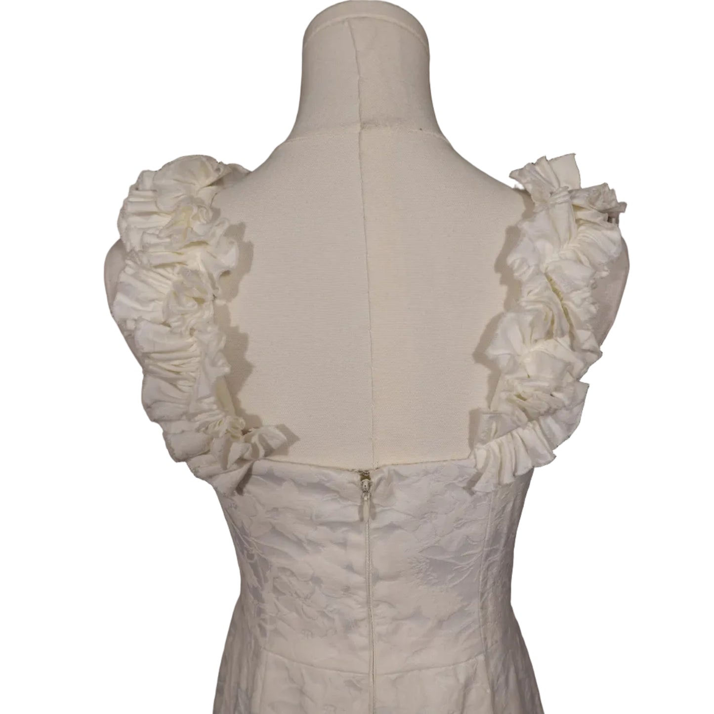 Maggy L Ivory Garden Party Midi Dress-4