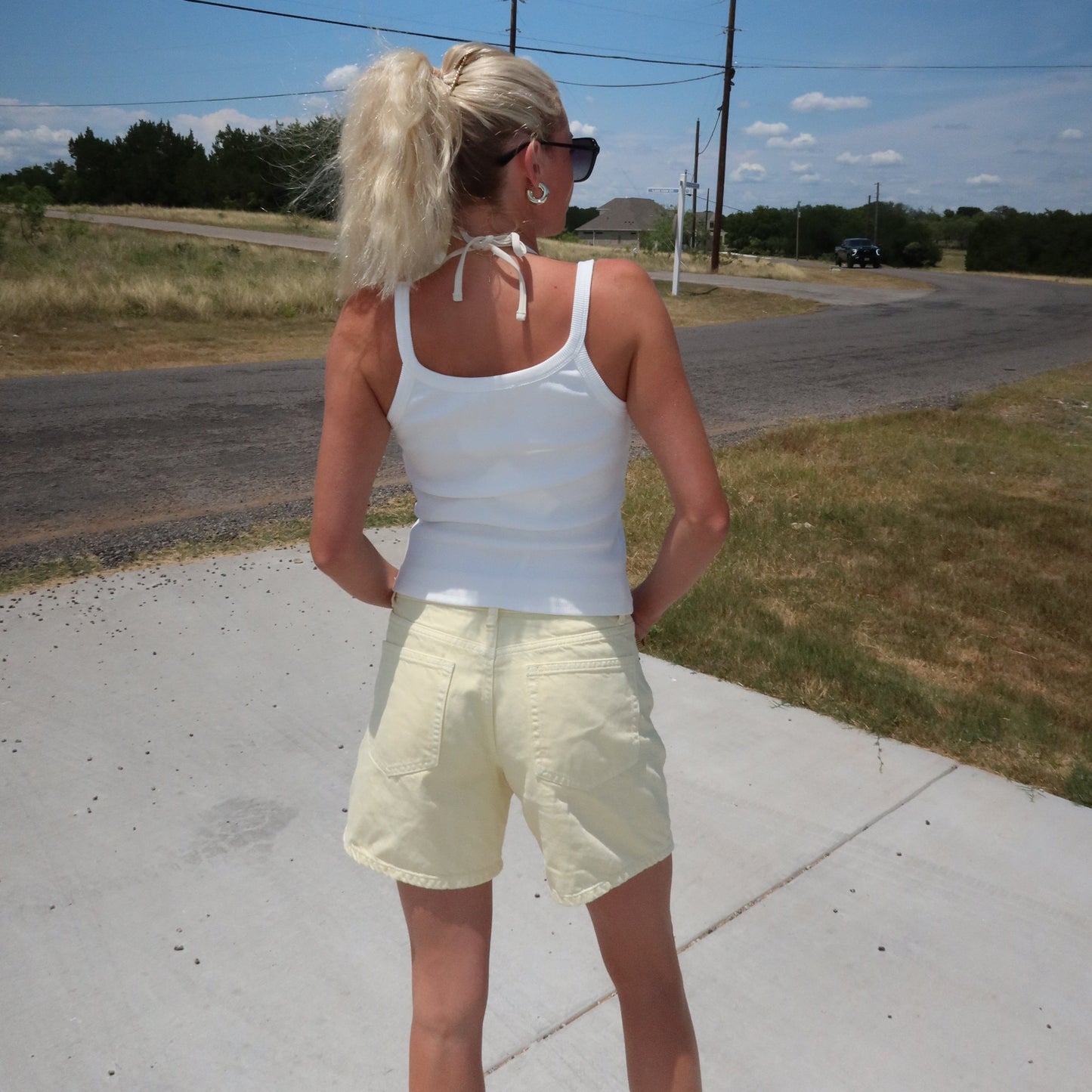 Sunny Denim Short