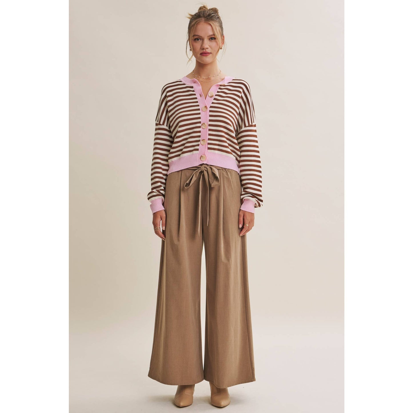 PREORDER Strawberry Mocha Cardigan