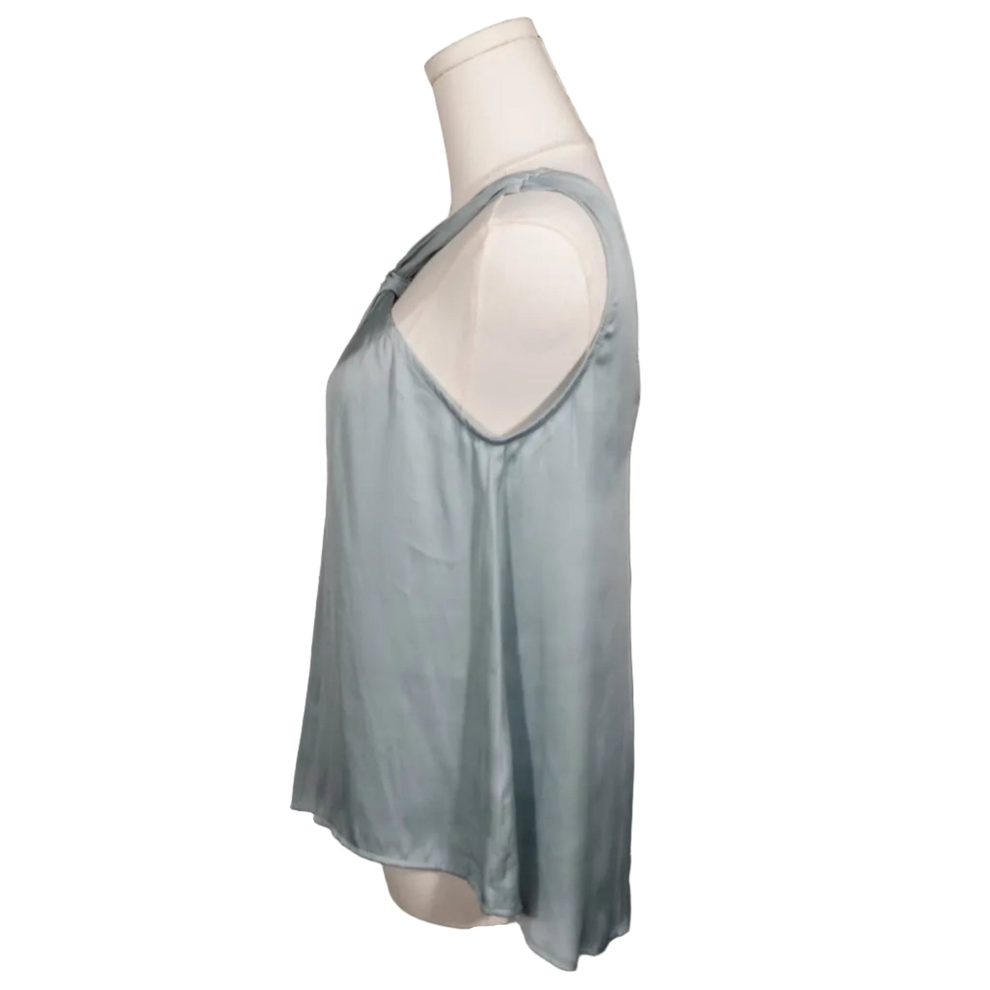 VICI Sage Satin Halter Top-S