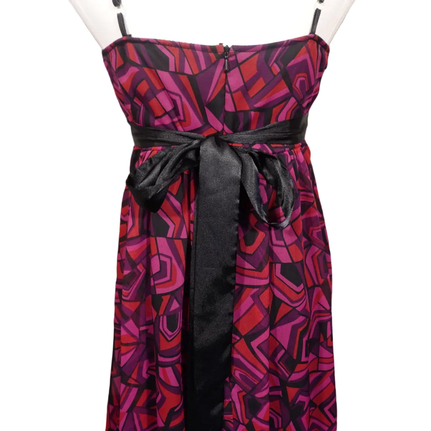 XXI Electric Muse Geometric Slip Dress-S