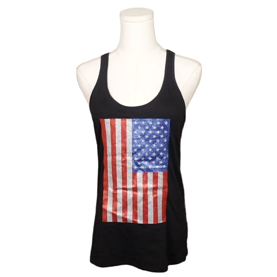 Vintage PINK Americana Tank-M