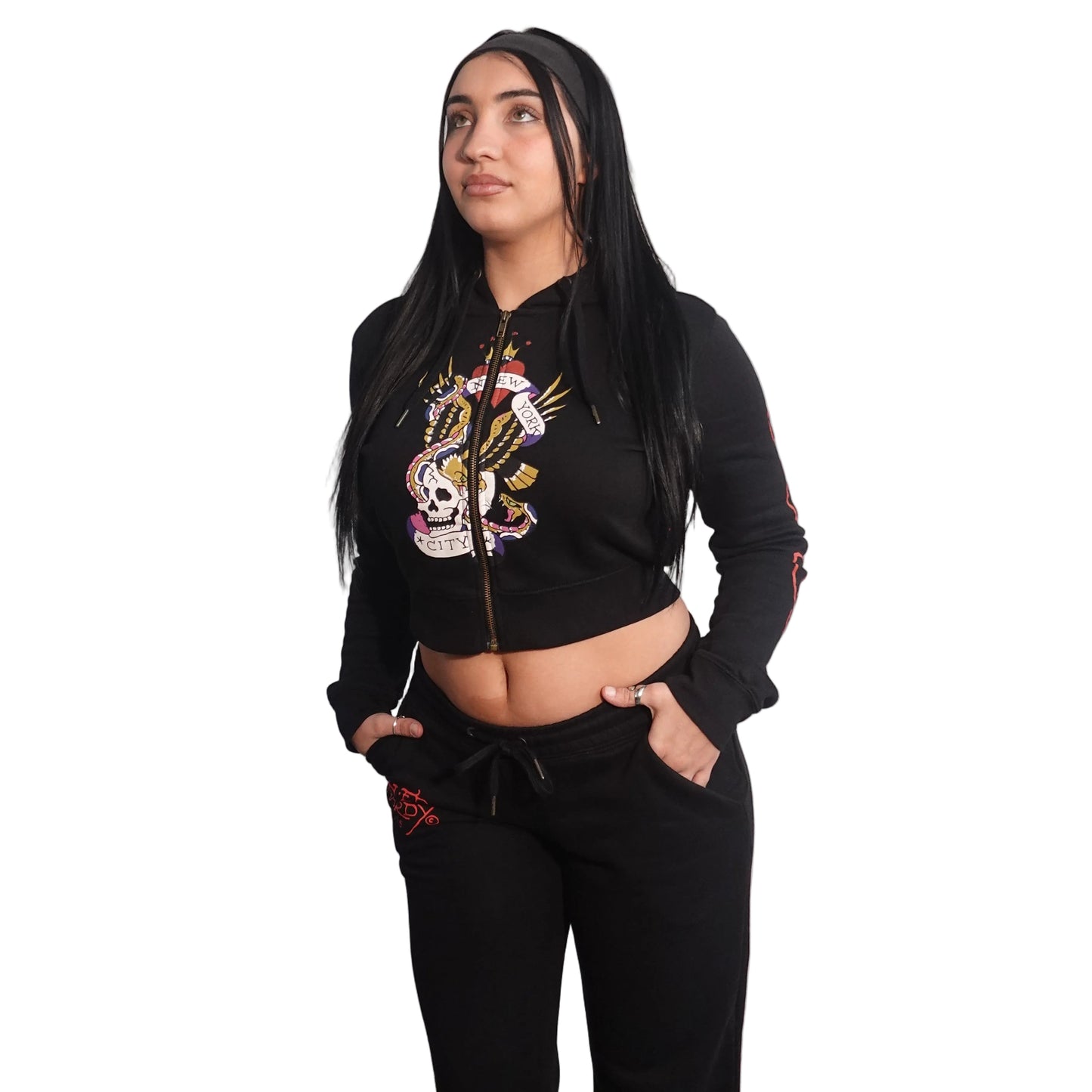 Ed Hardy Black NYC Jacket