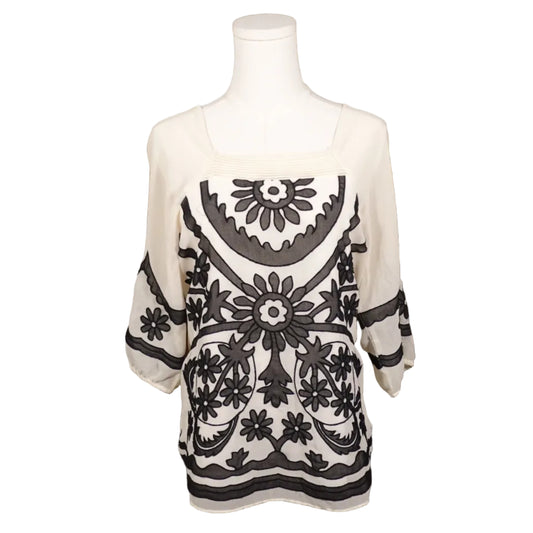 Midnight Garden Blouse (S)