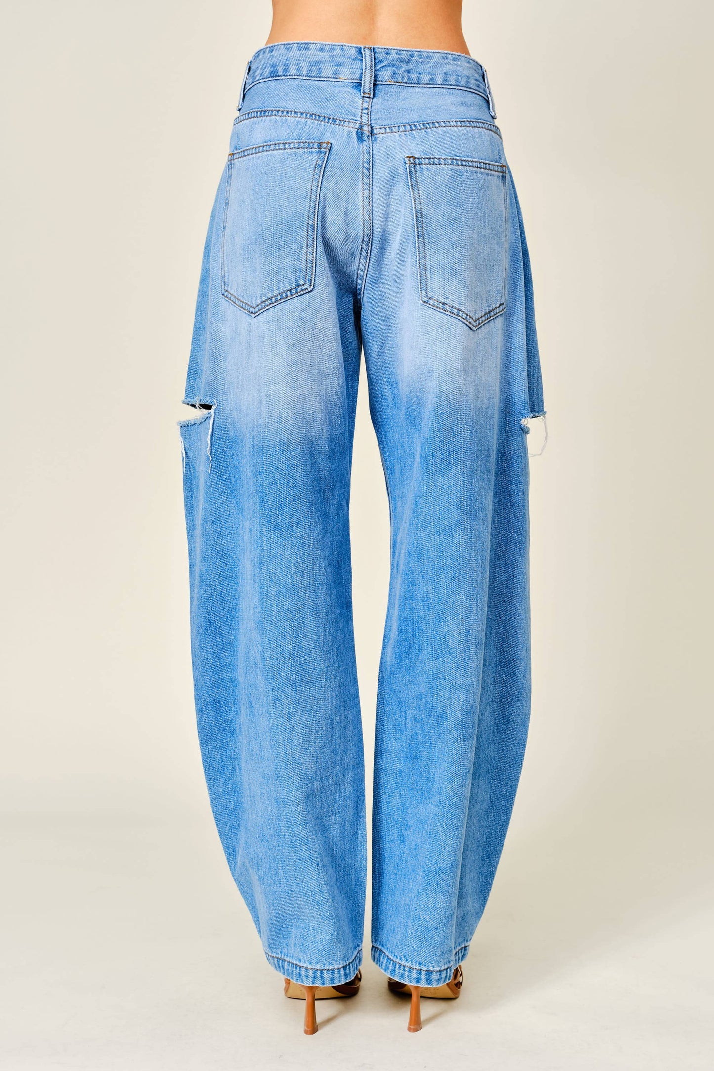 West End Barrel Jeans
