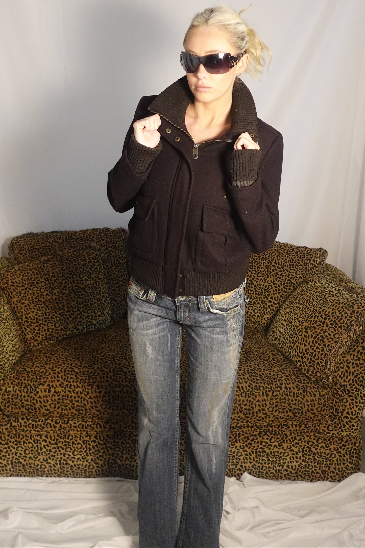 University Club Wool Bomber Jacket