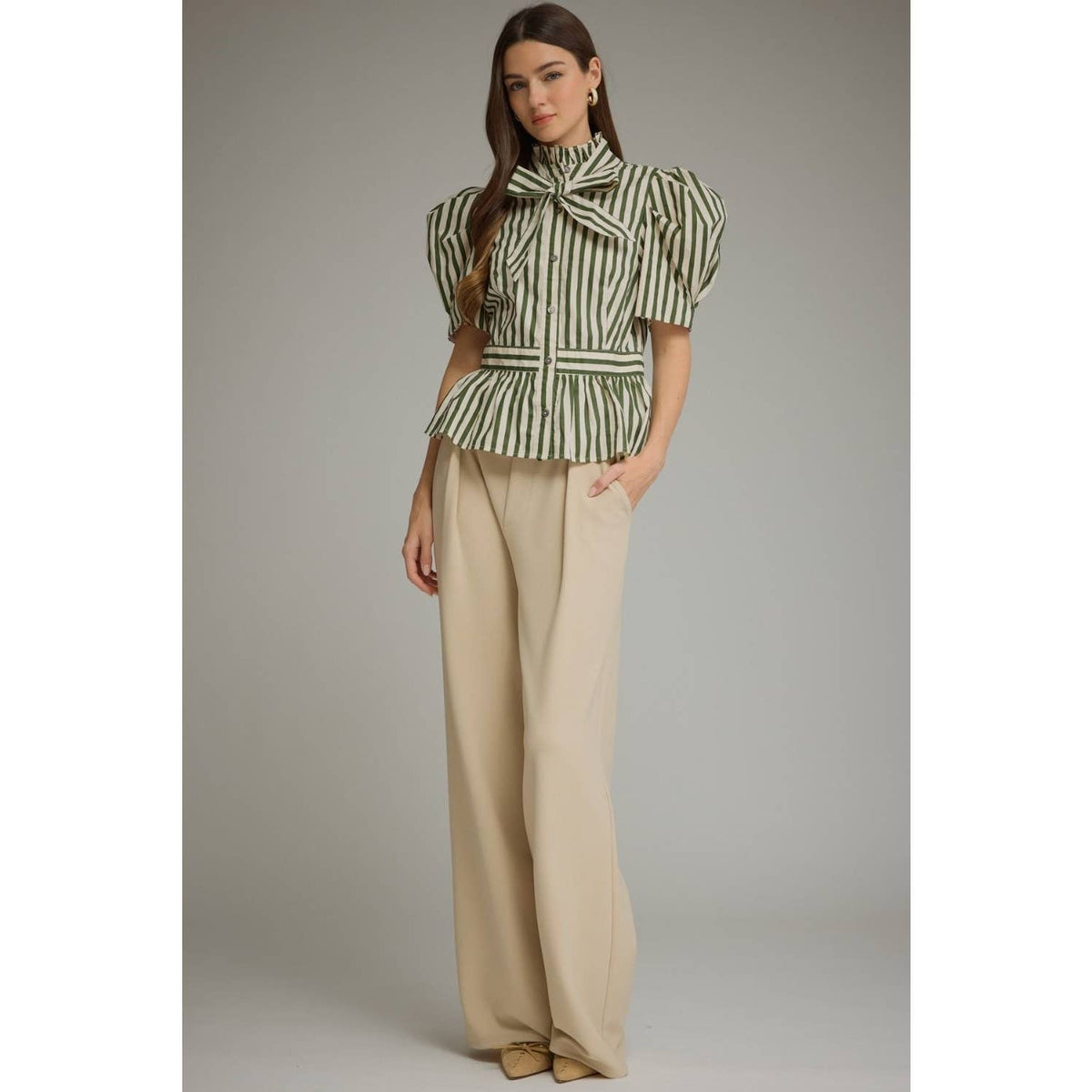 The Pistachio Club Blouse