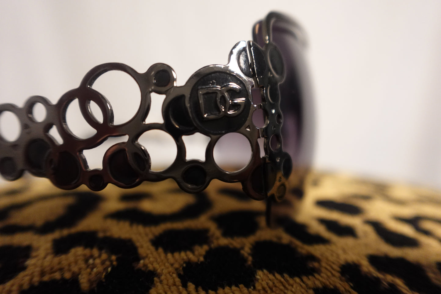 Dolce & Gabbana Y2K Vintage 2014 Black Bubble Sunglasses