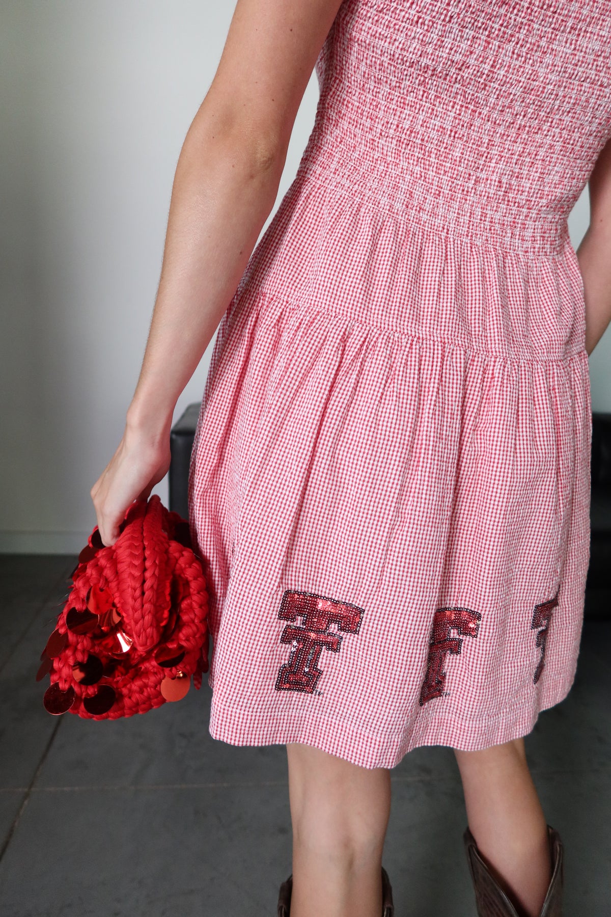 Texas Tech Seersucker Dress