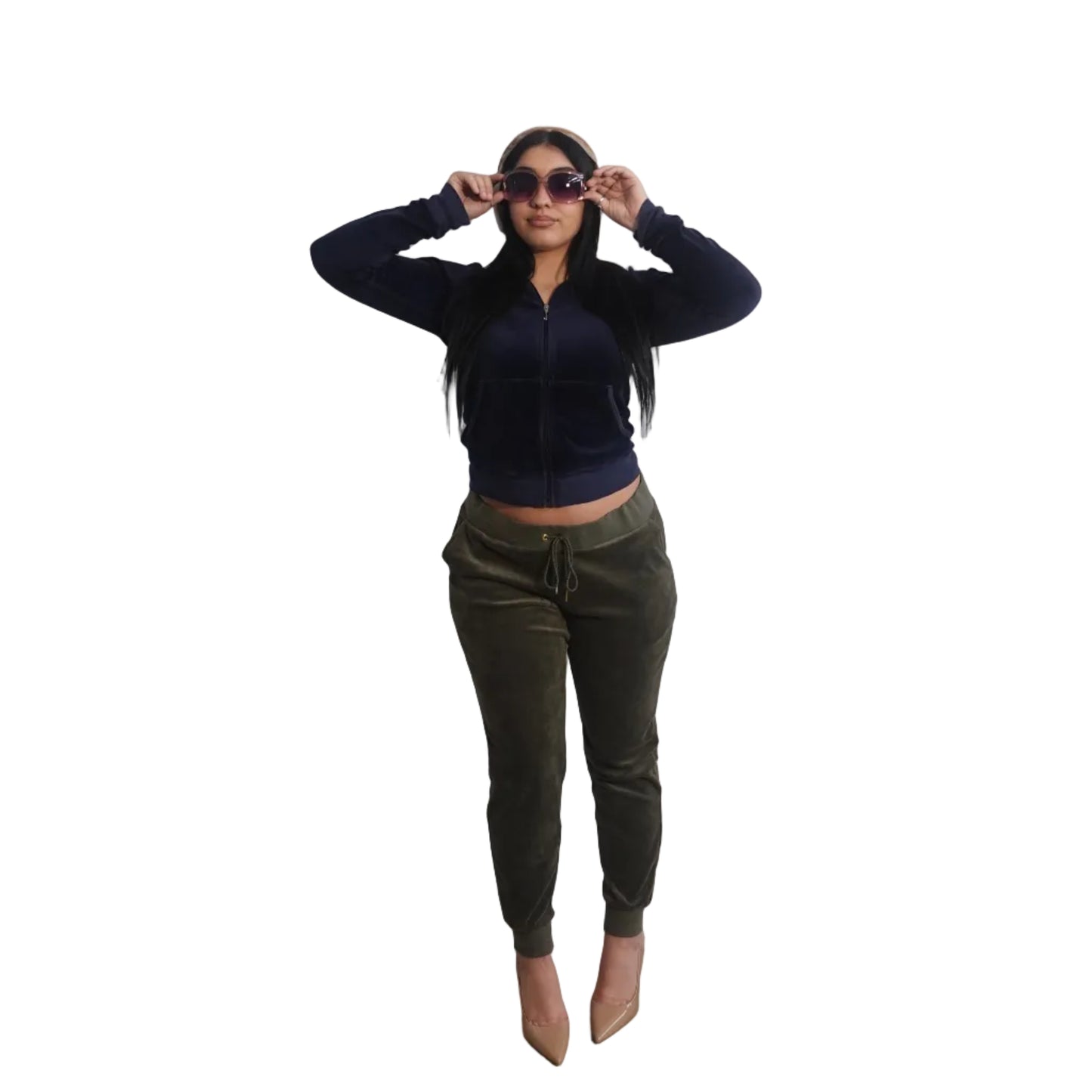 Vintage Juicy Couture Velour Joggers-L
