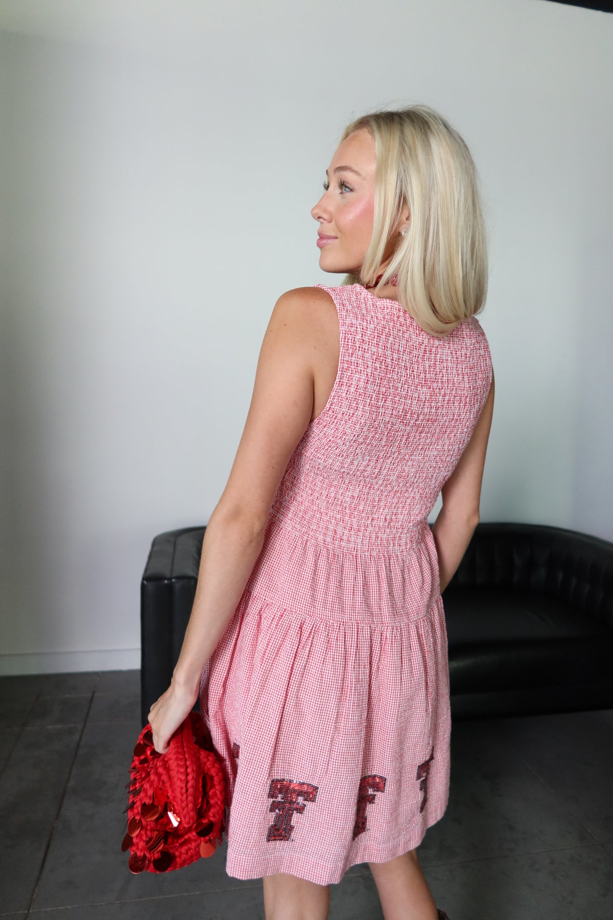 Texas Tech Seersucker Dress
