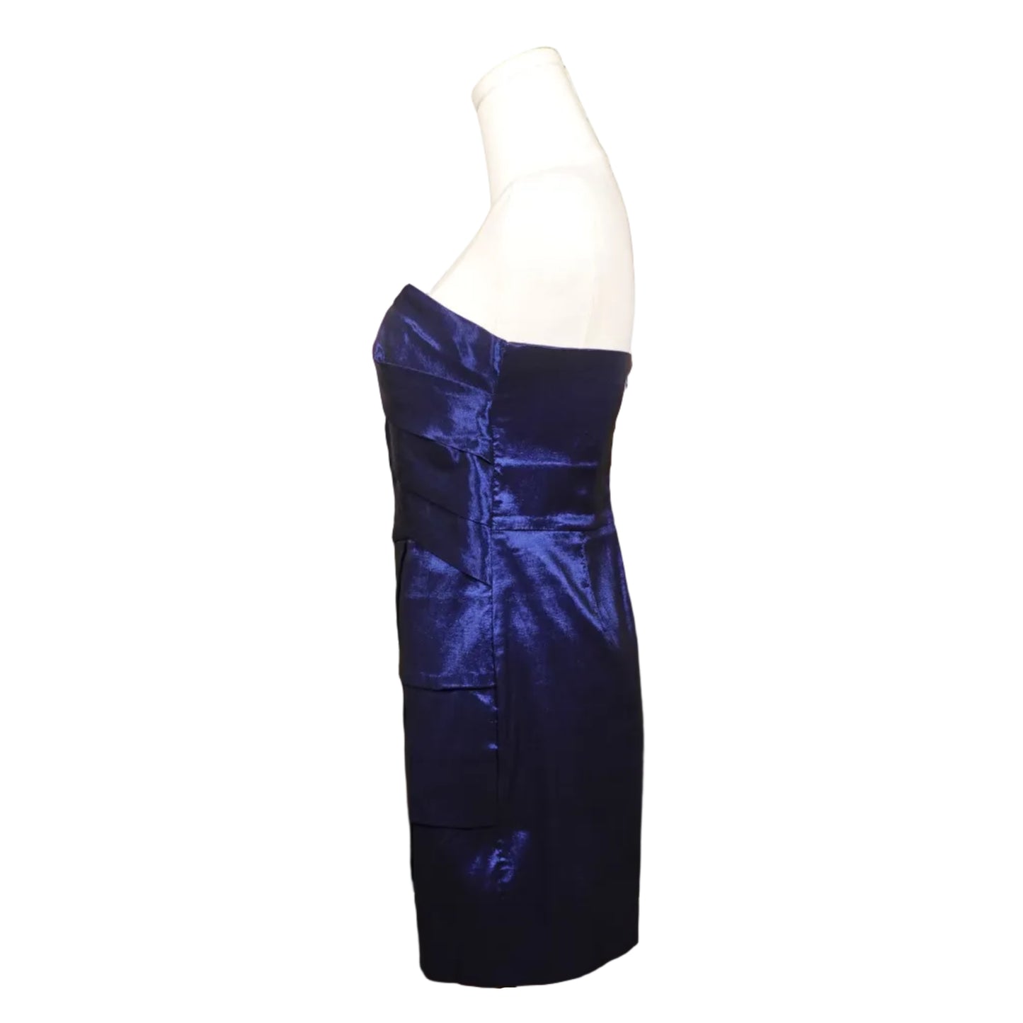 Navy Noir Mini Dress-2