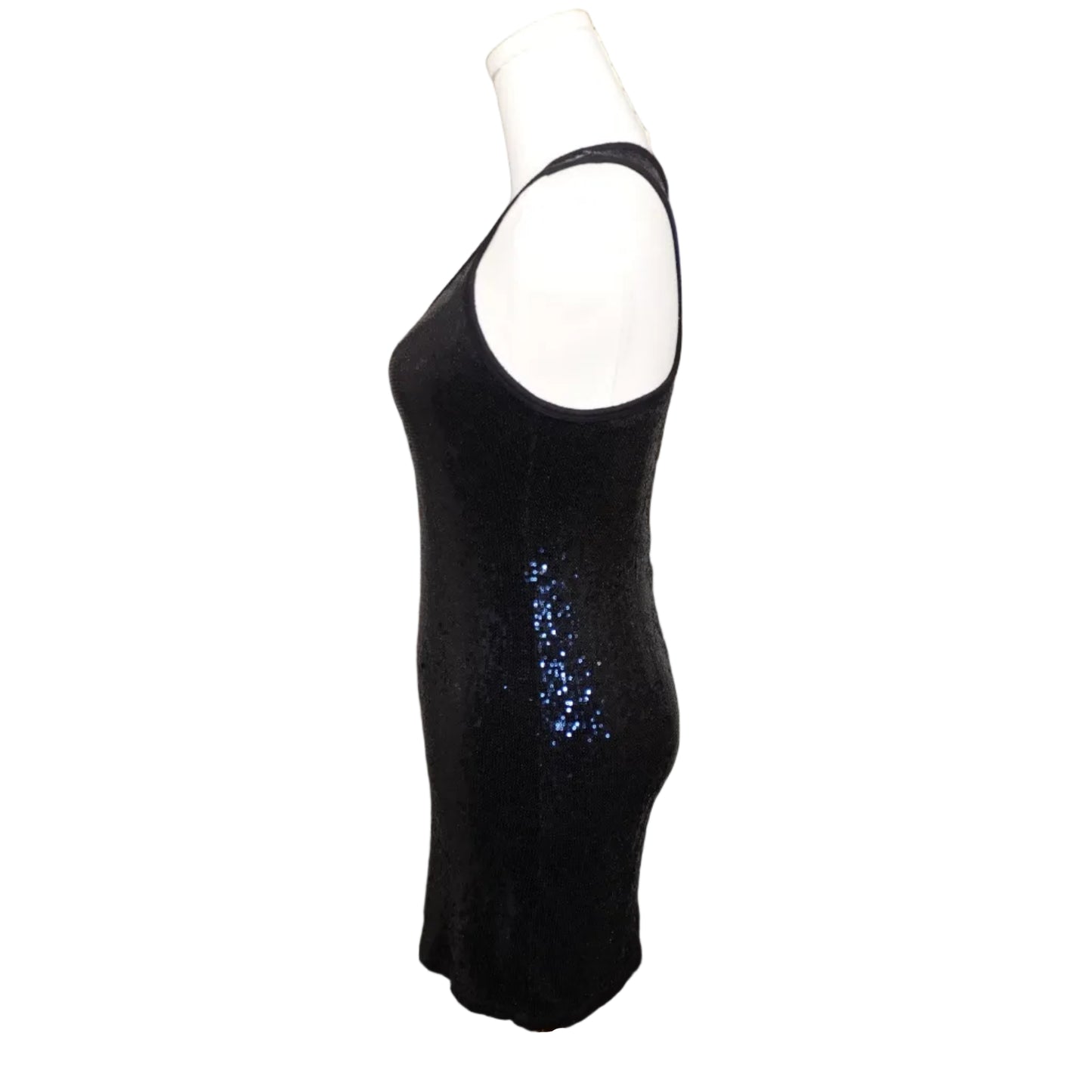 Midnight Muse Sequin Mini Dress (M)