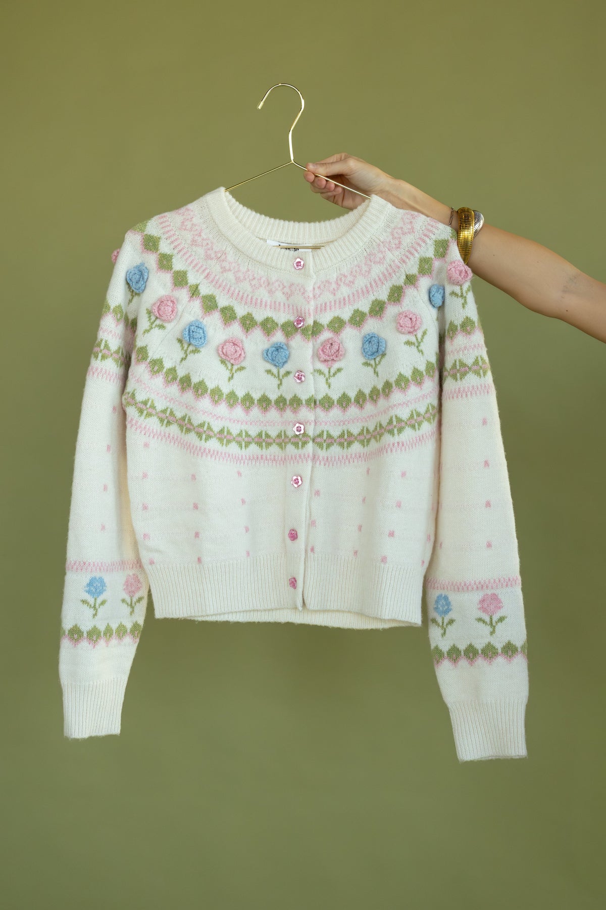 Cottage Rose Cardigan