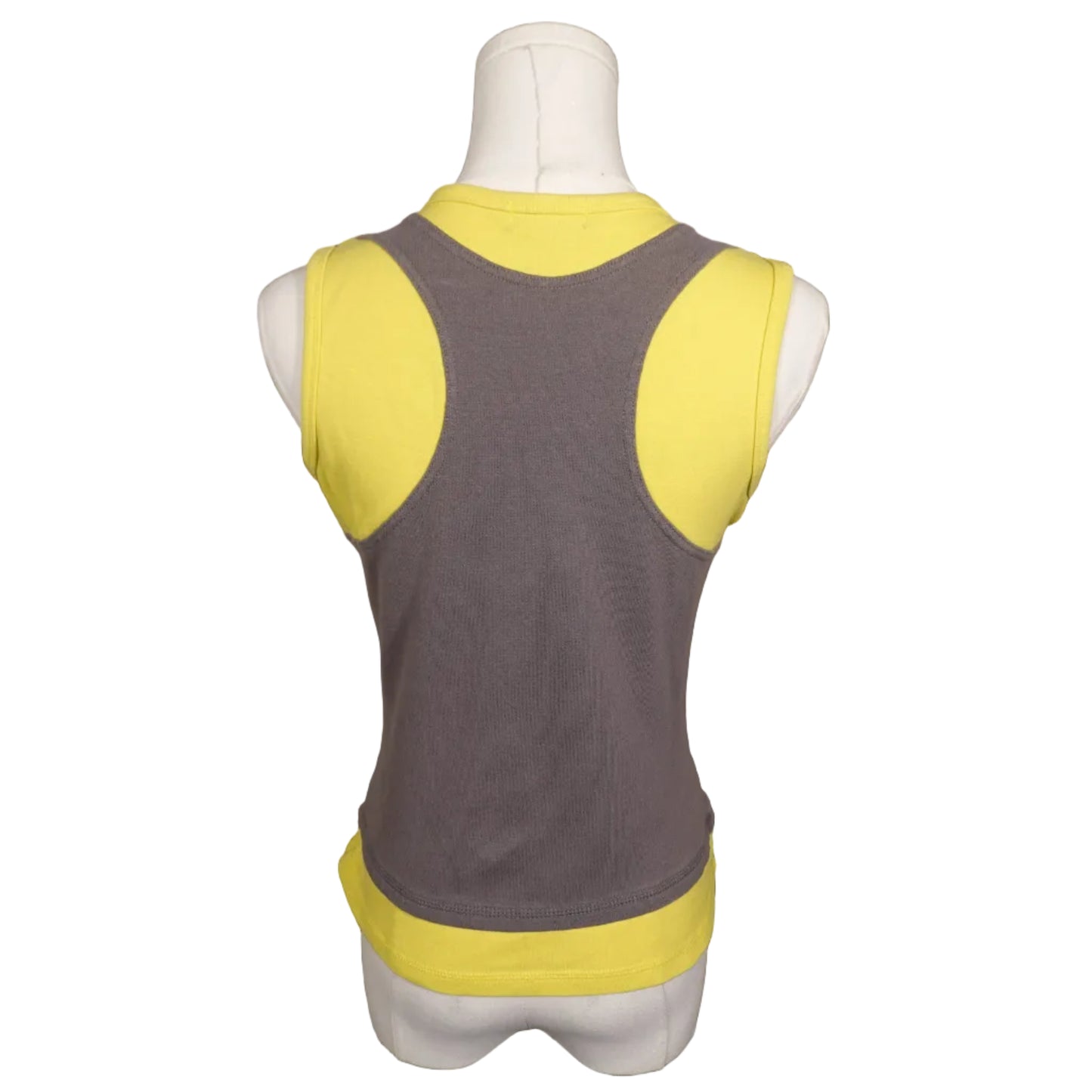 Layered Sport Tank Top-L