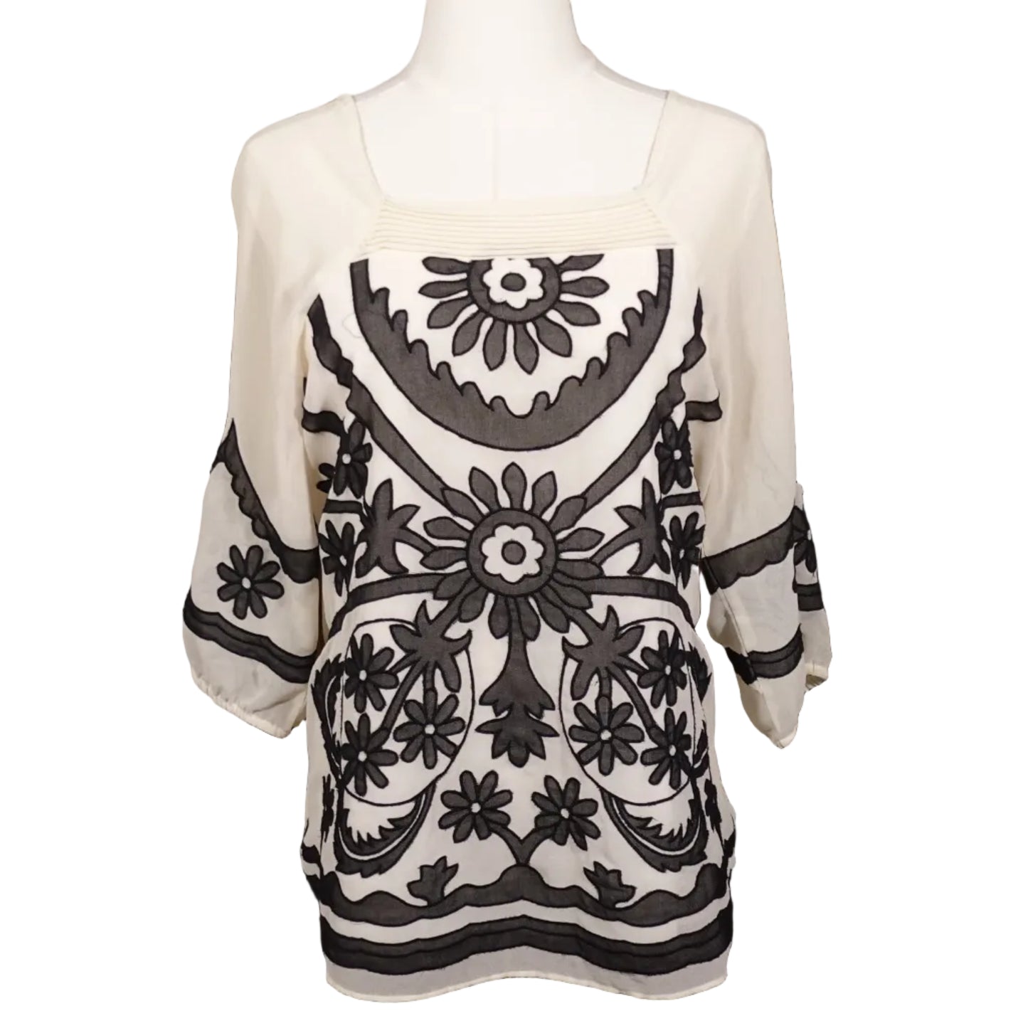 Midnight Garden Blouse (S)