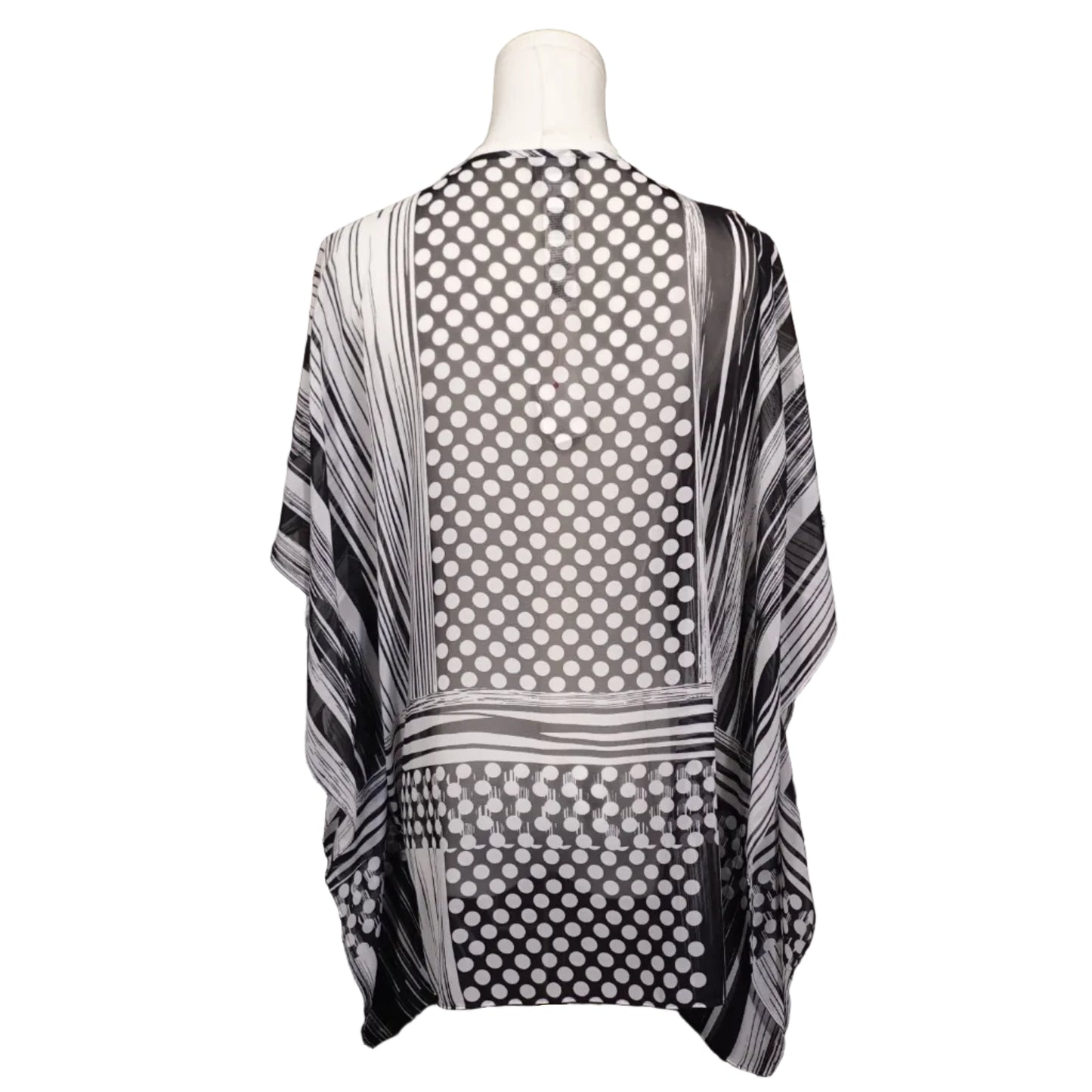 Mod Muse Sheer Poncho Top-S/M