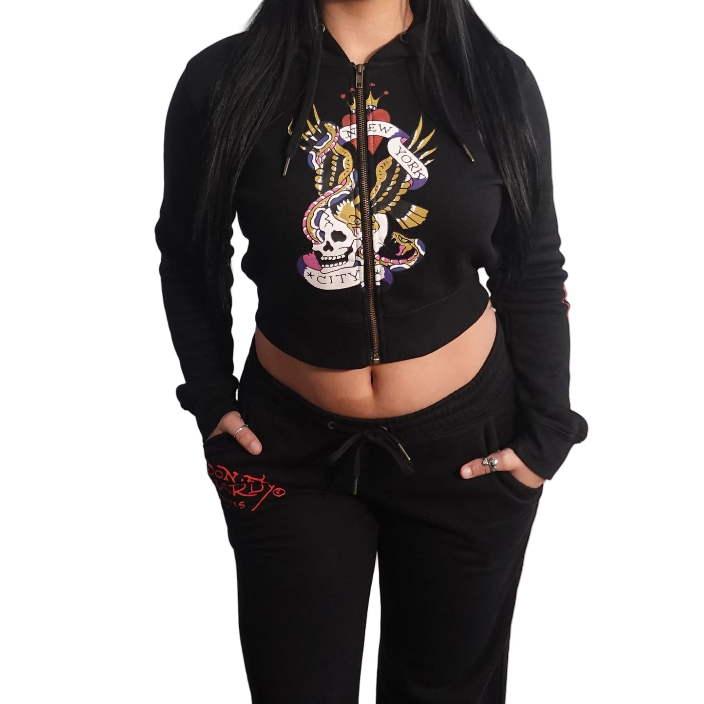 Ed Hardy Black NYC Jacket