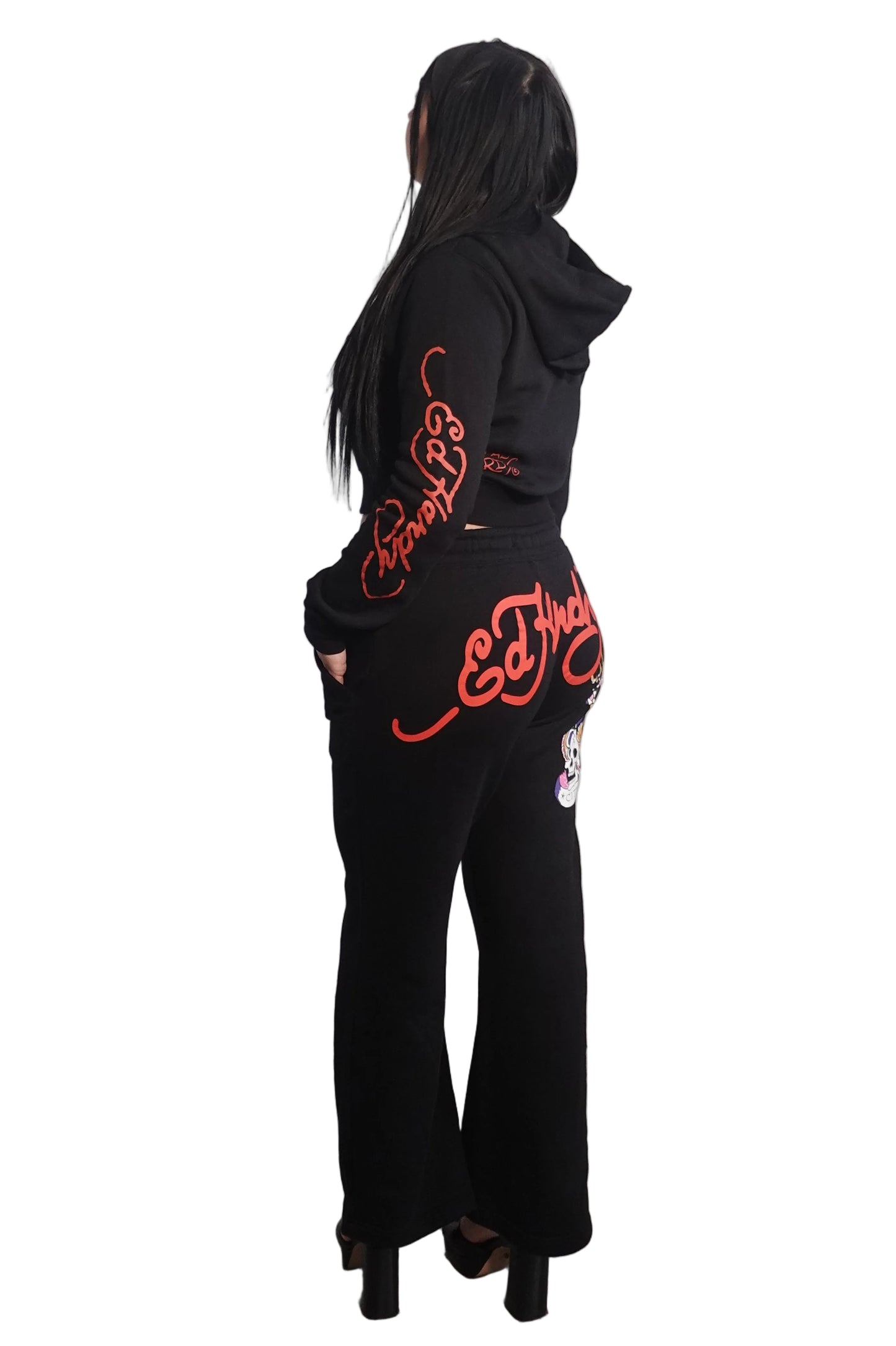 Ed Hardy Black NYC Sweatpants