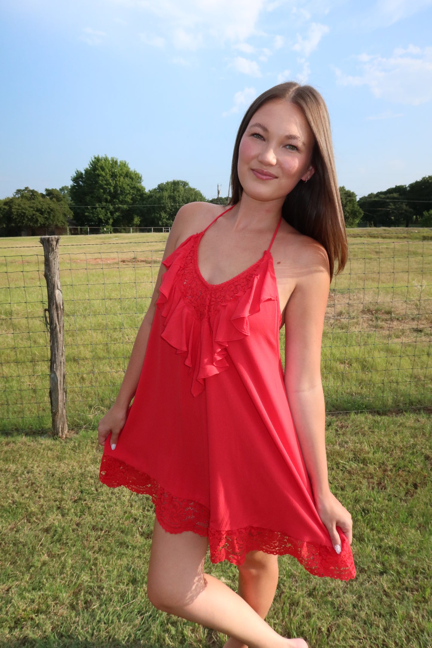 Scarlet Sunset Dress