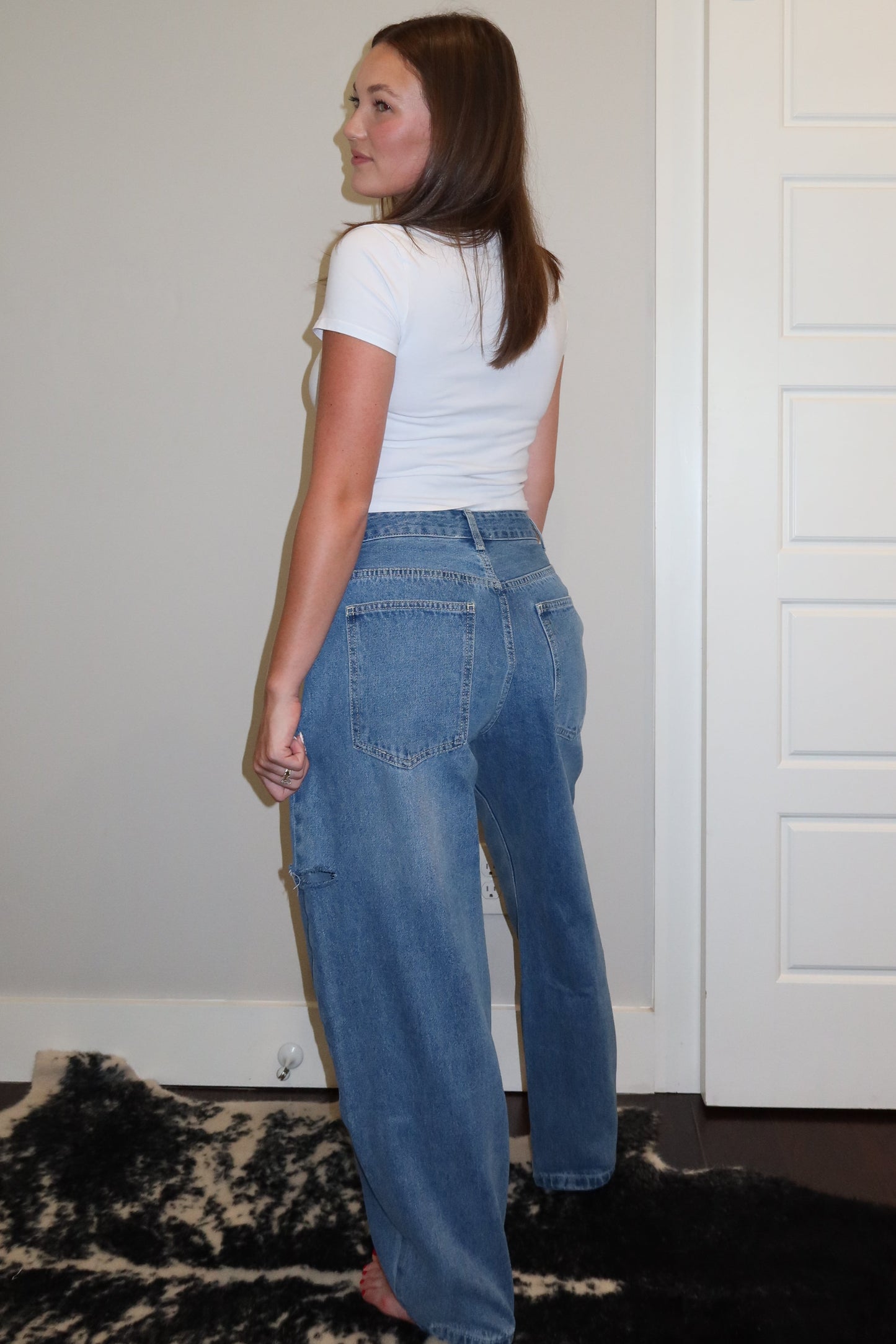 West End Barrel Jeans