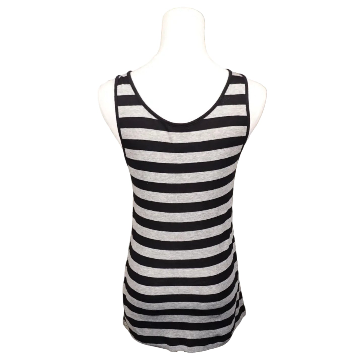 Sequin Stripe Tank Top-M