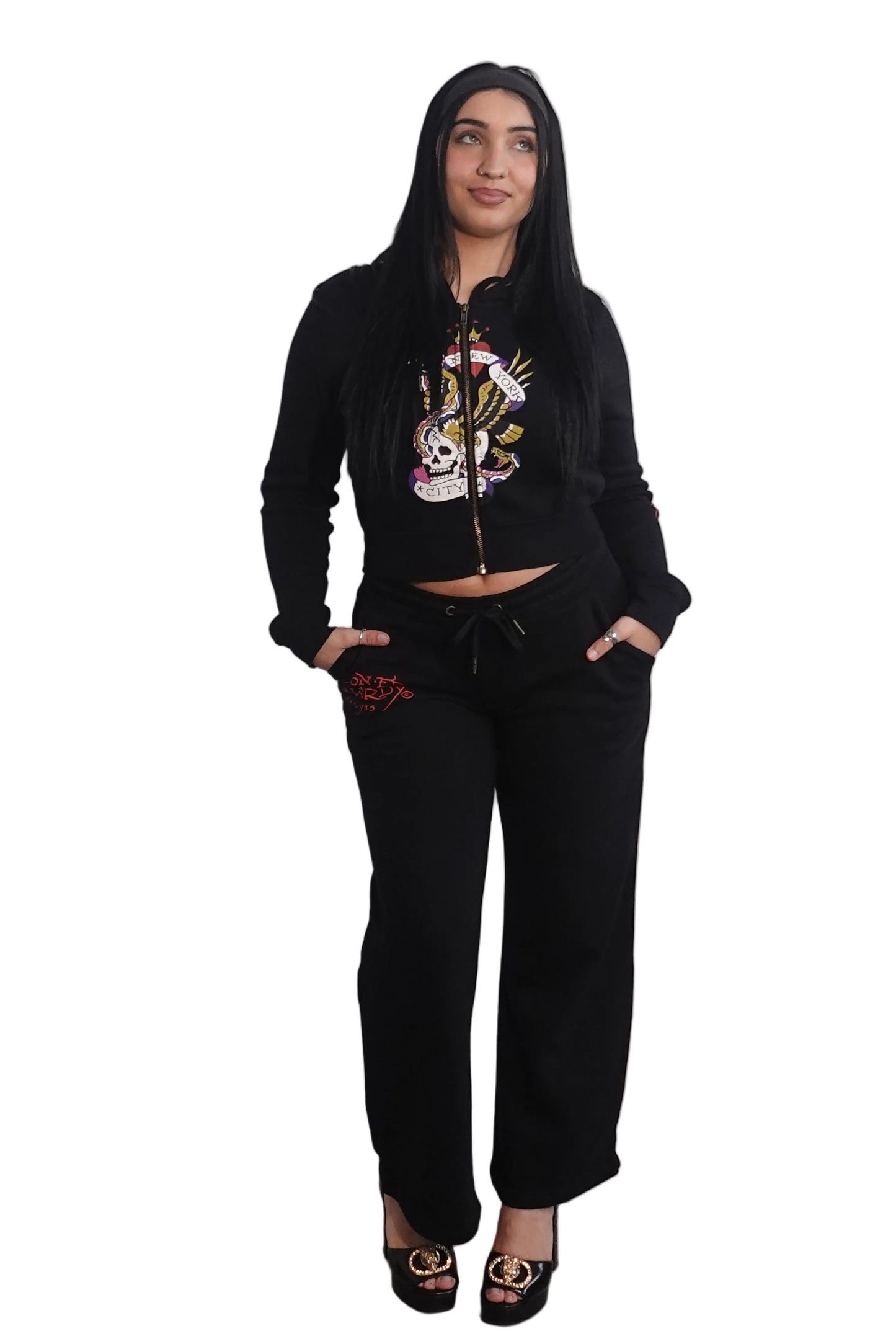 Ed Hardy Black NYC Jacket