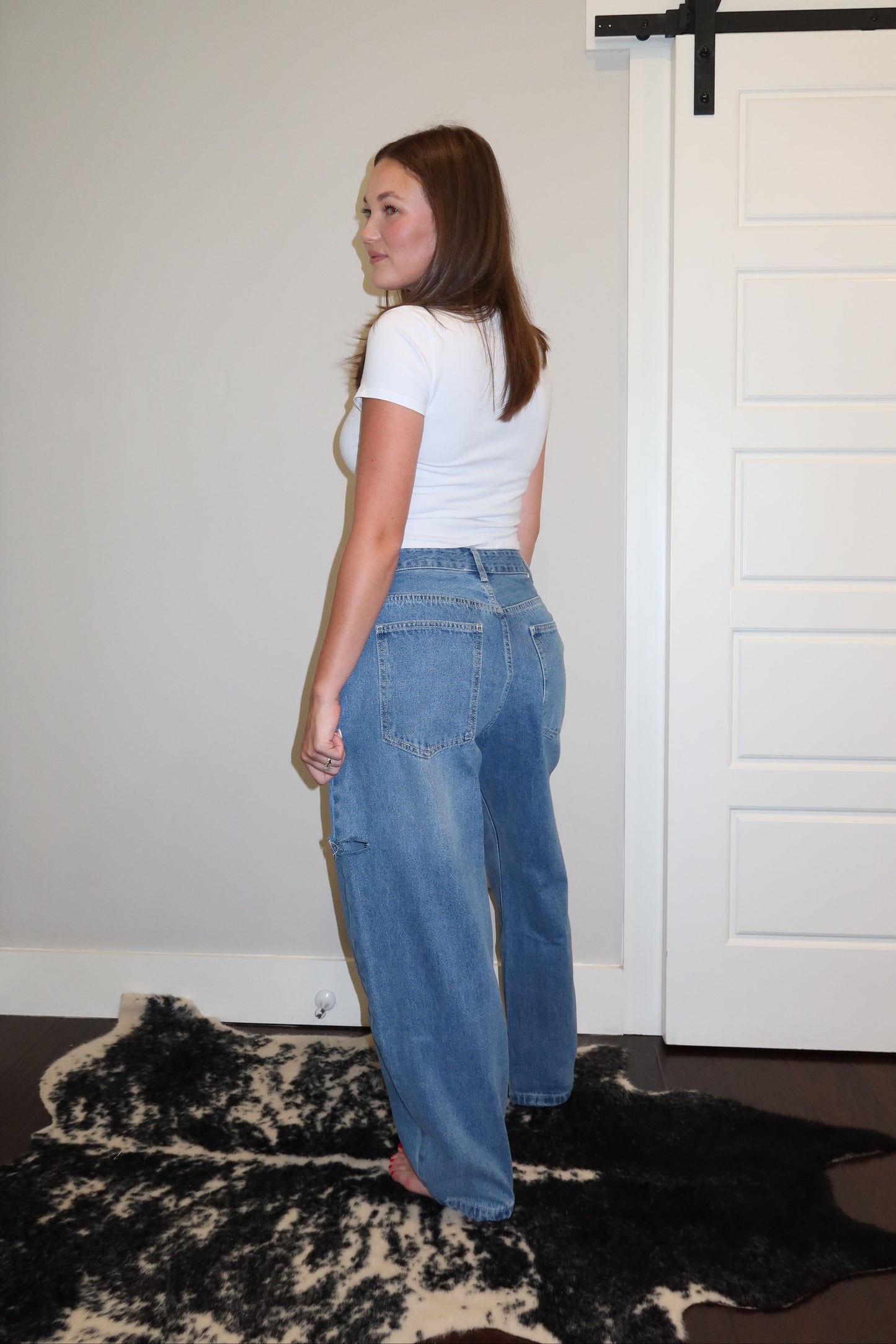 West End Barrel Jeans