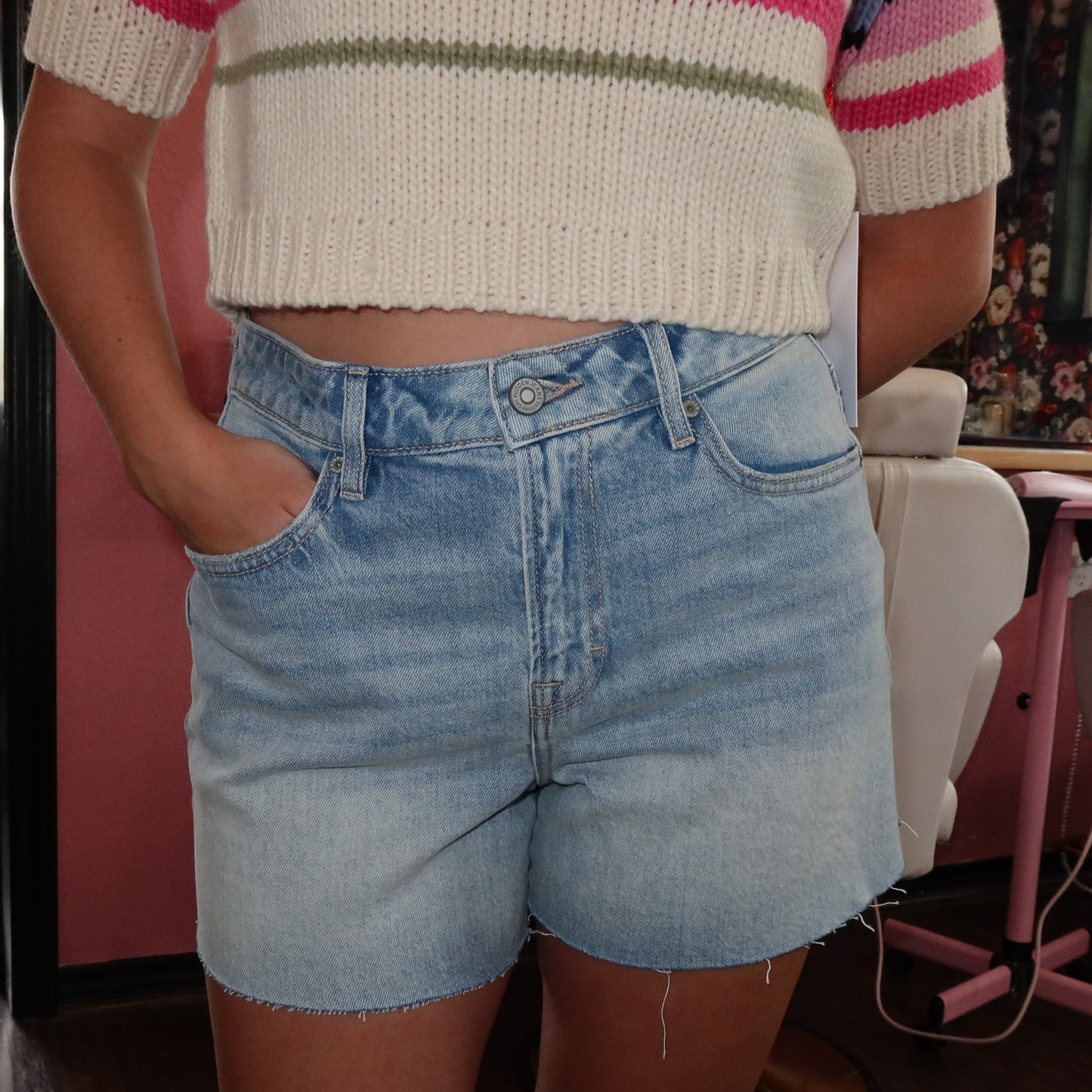 Perfect Pair Blue Jean Short