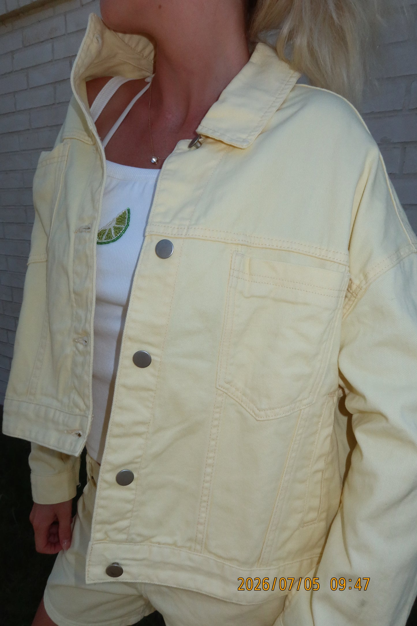 Sunshine Oversized Denim Jacket