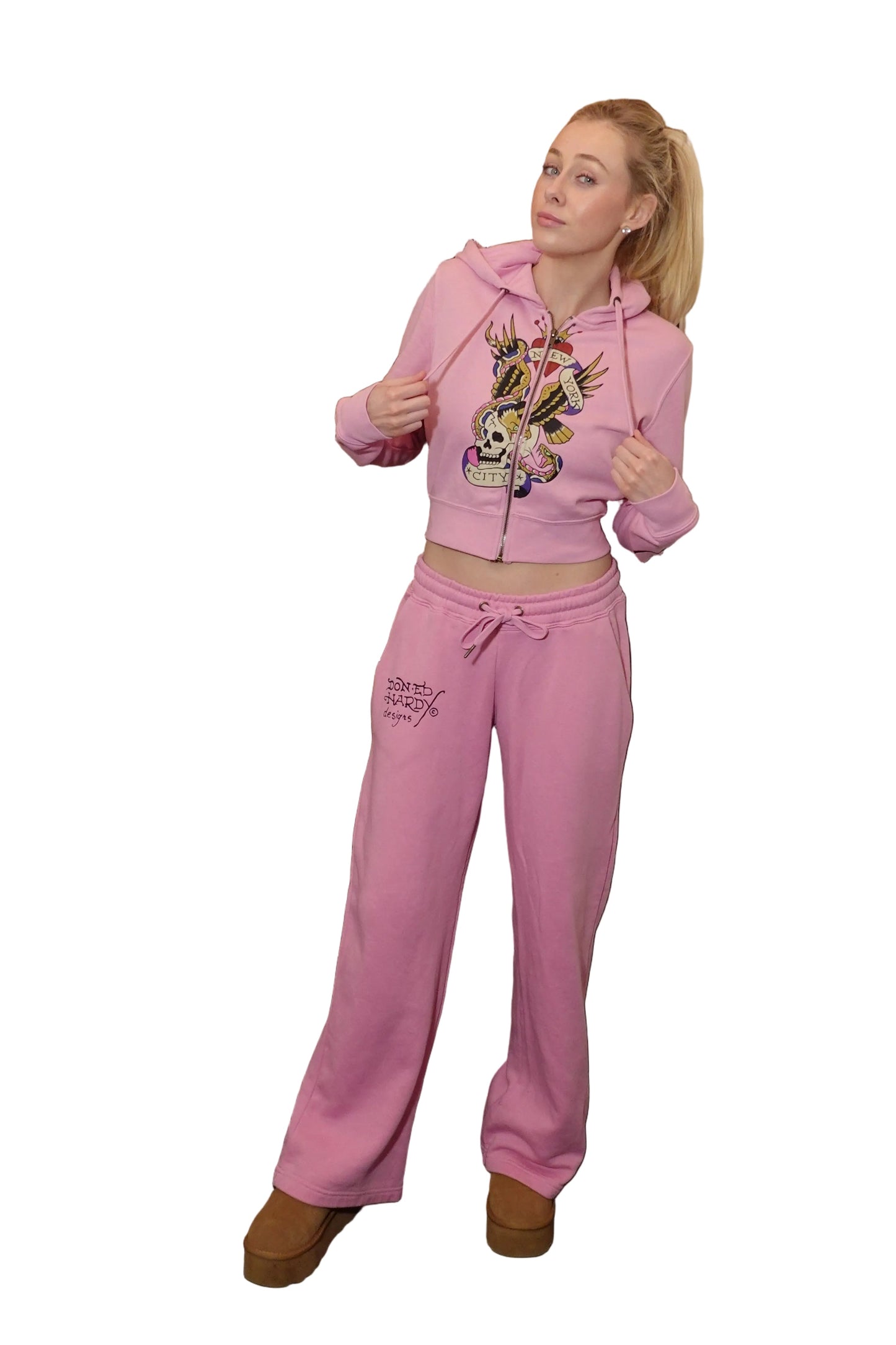 Ed Hardy Pink NYC Set