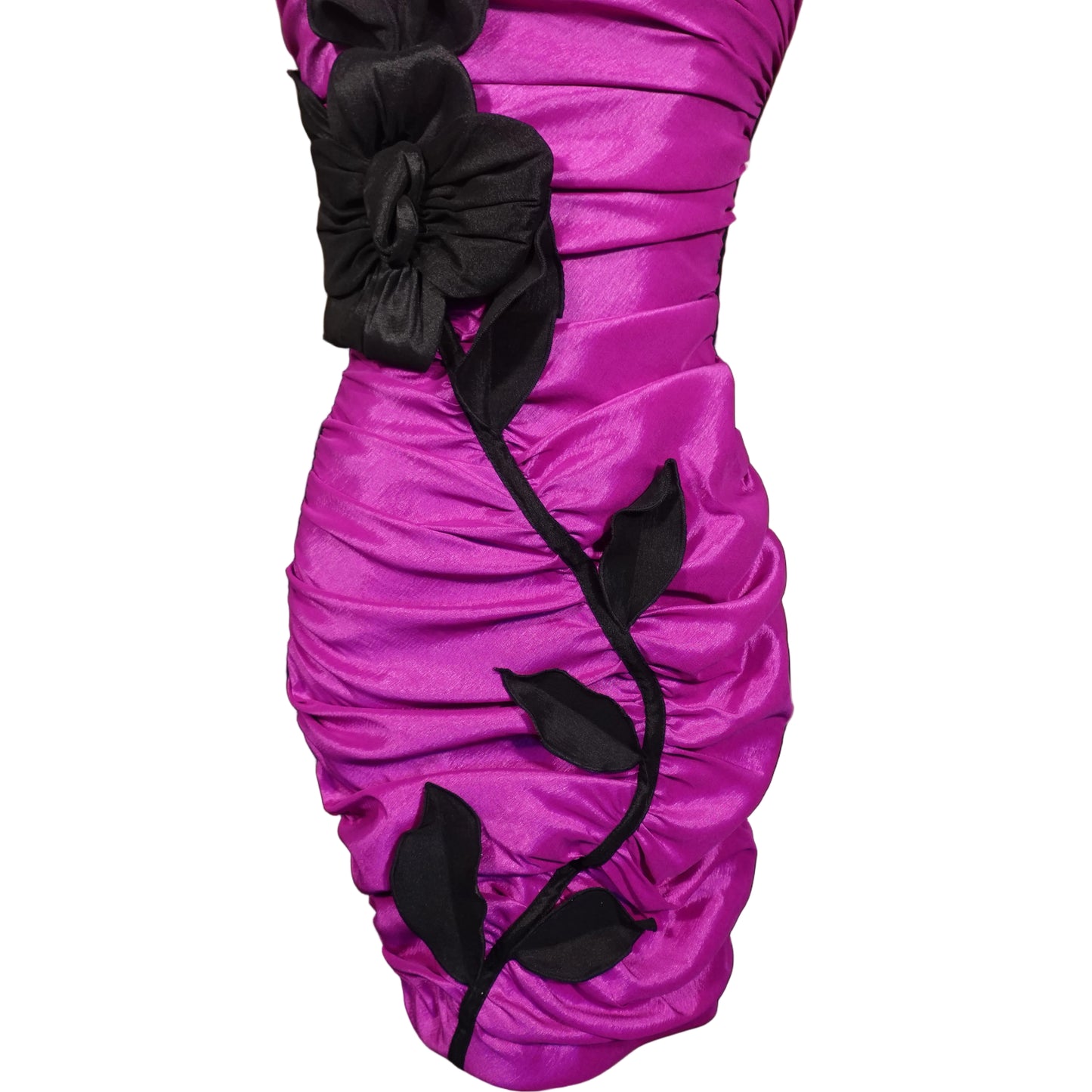 Jessica McClintock Midnight Bloom Strapless Dress NWT (4)