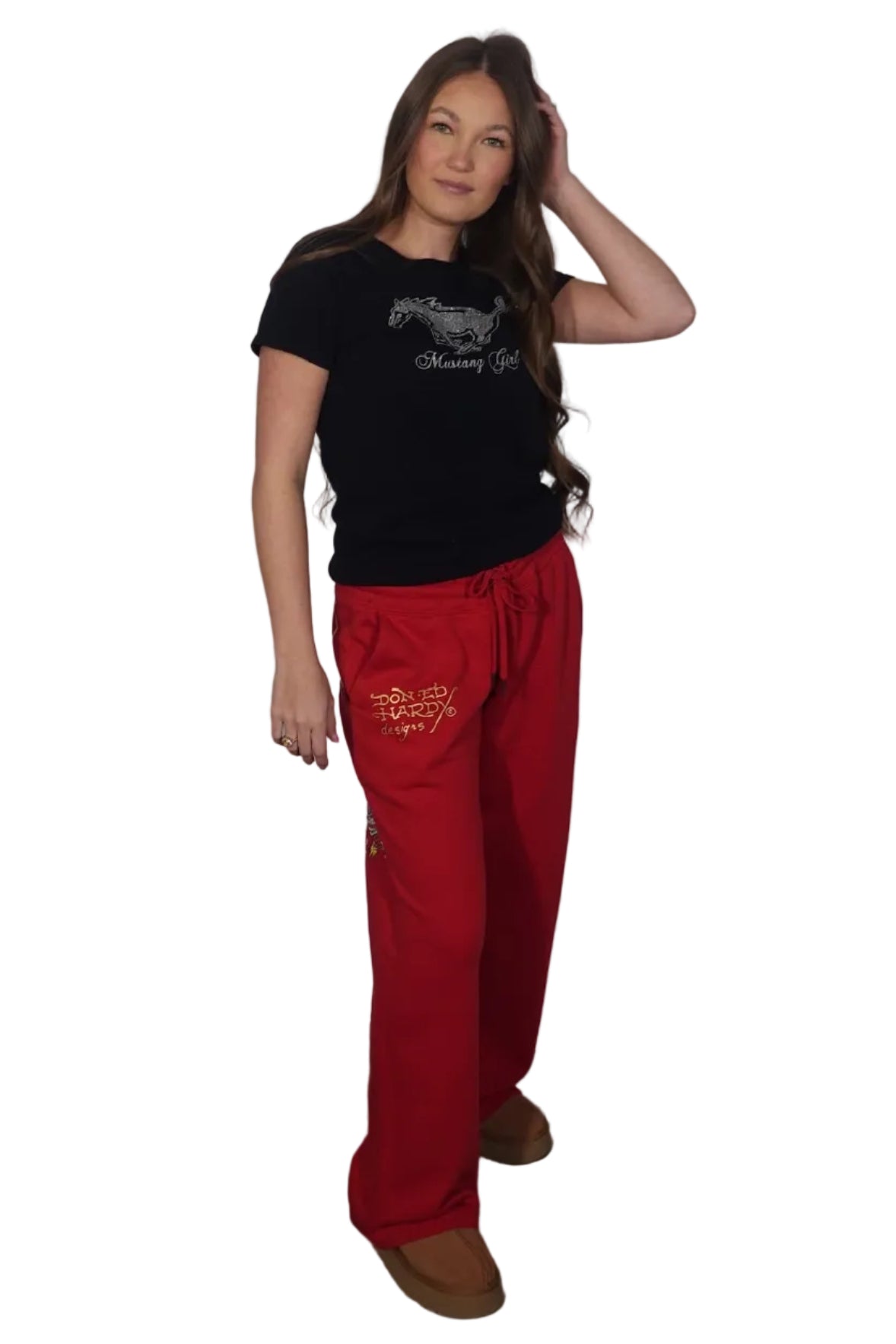 Ed Hardy Red Dragon Sweatpants