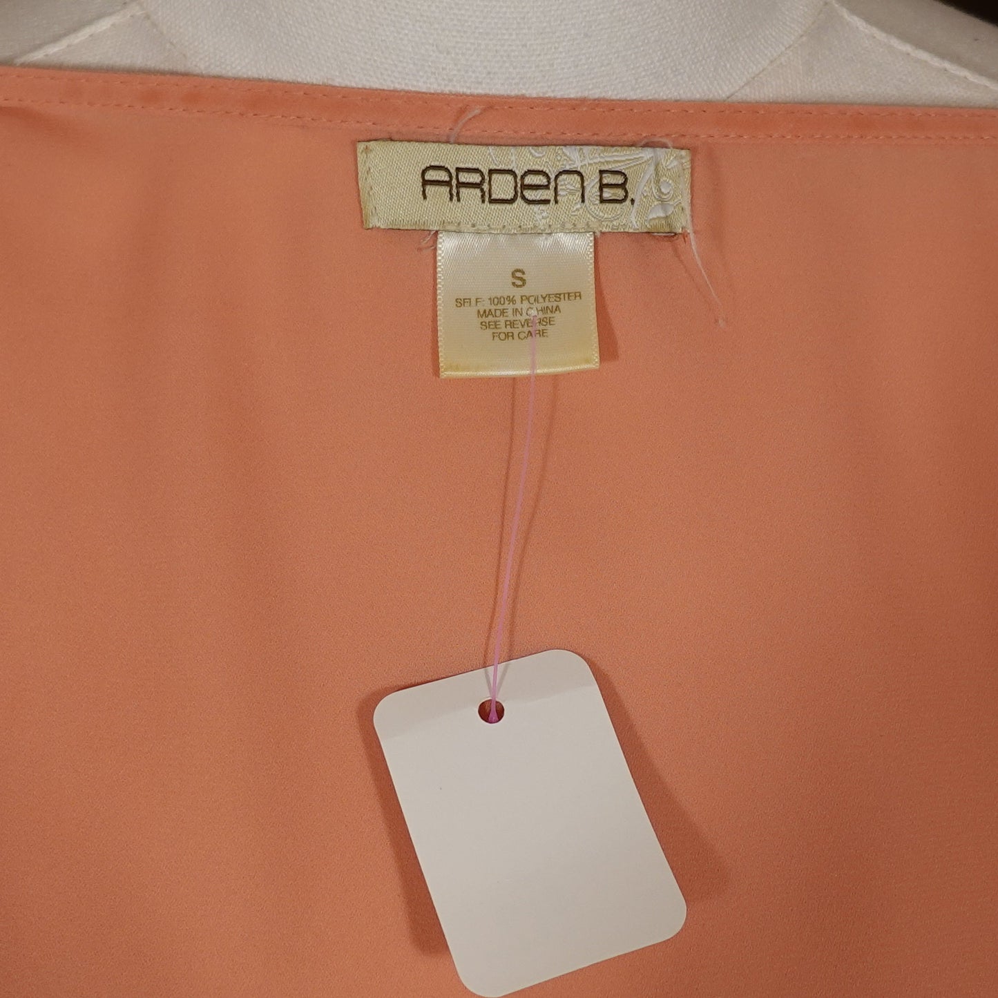 Peach Chainlink Tank-S