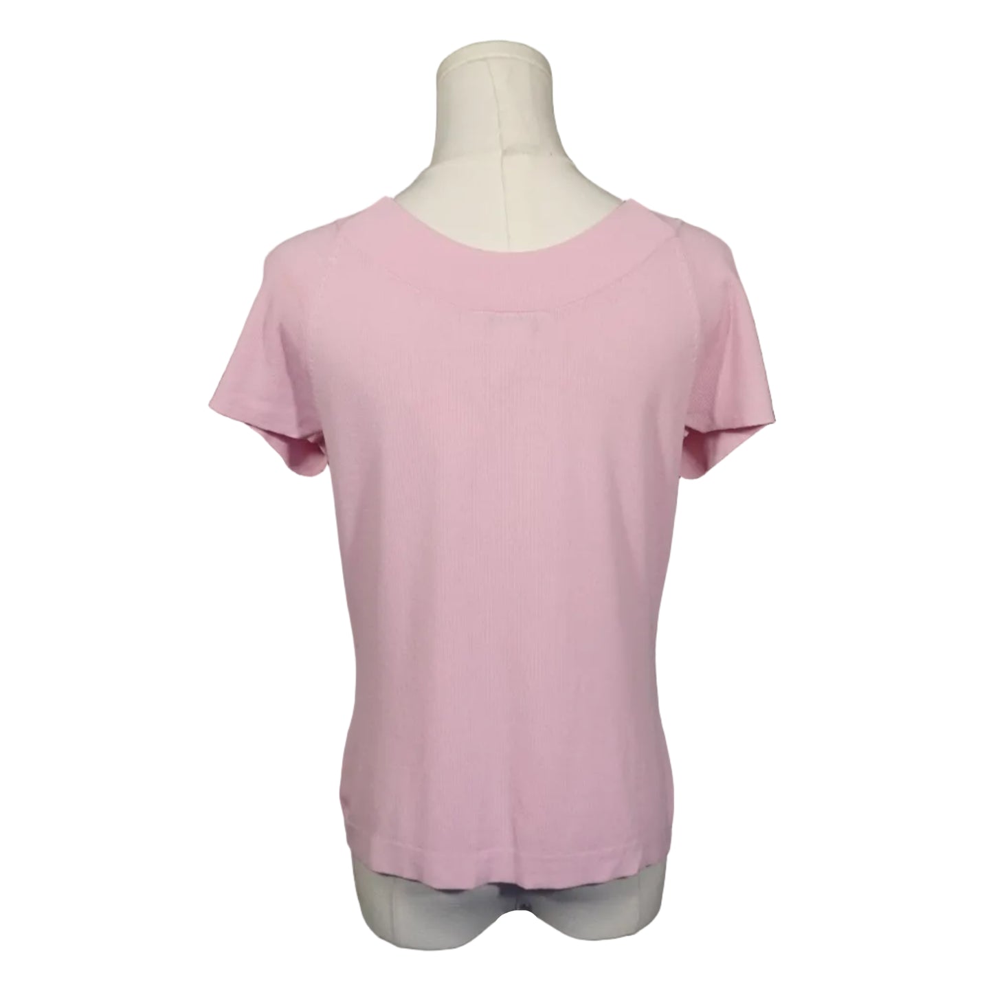 Talbots Bubble Gum Pink Soft Knit Tee (S)