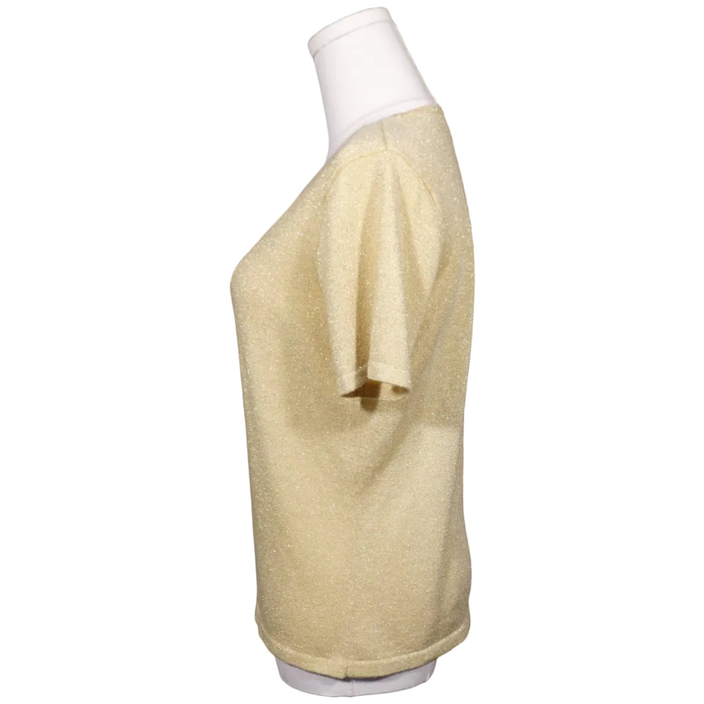 Golden Hour Shimmer Knit Top (M)