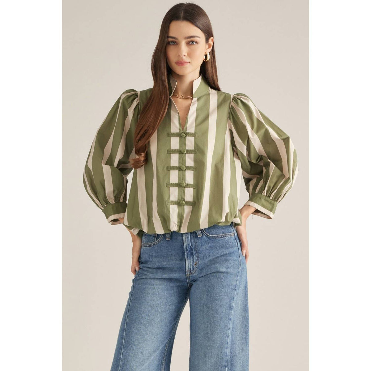 The Greenwich Stripe Top